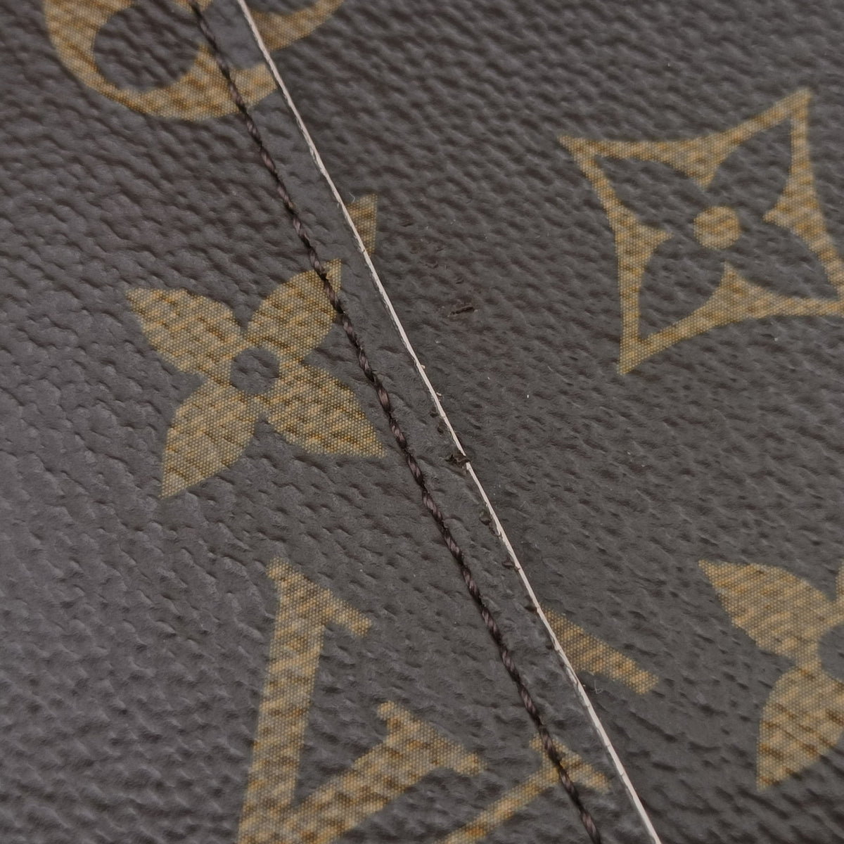 Pre-owned Louis Vuitton Pochette Kirigami Brown Monogram Canvas M62034 clutchbag | stylenewstar