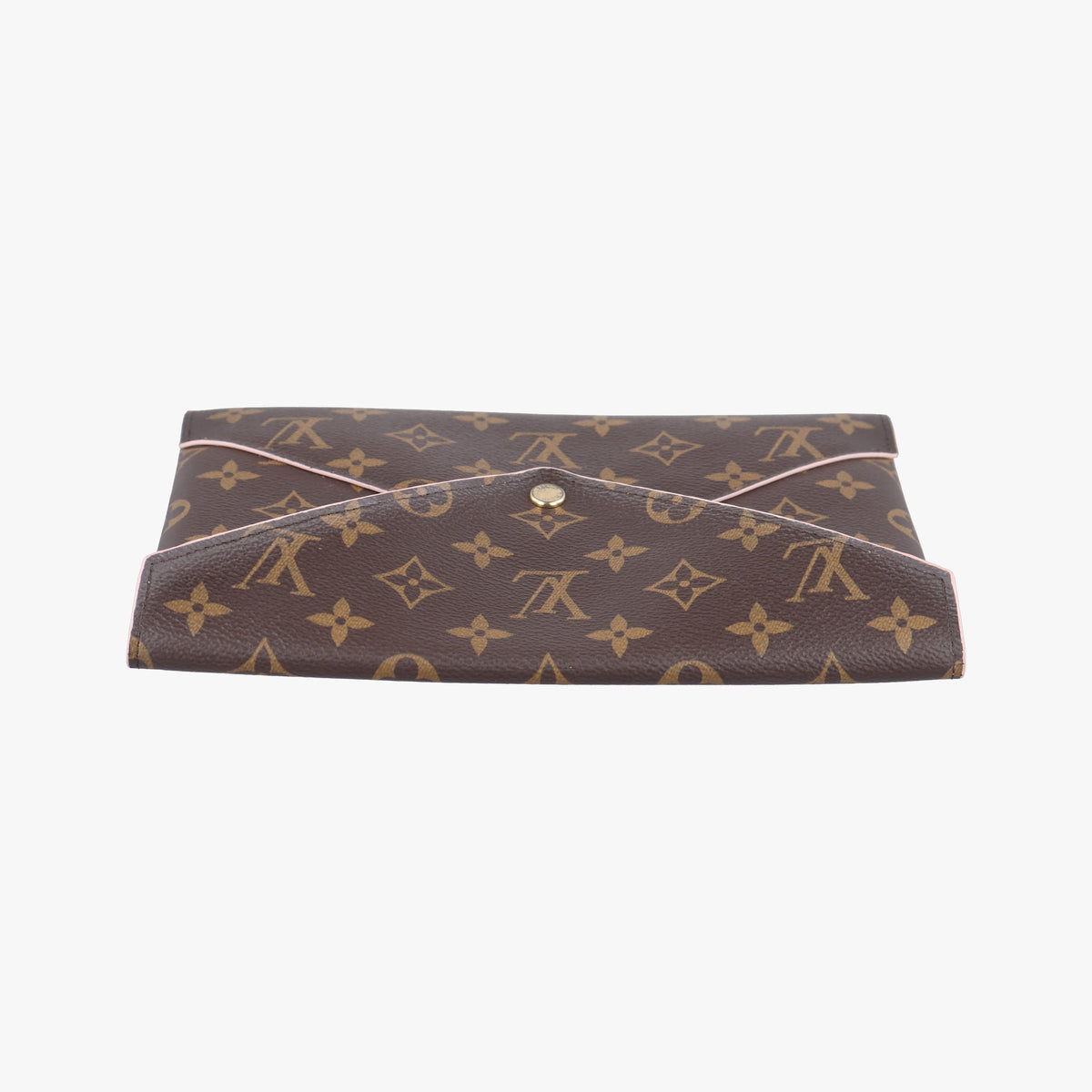 Pre-owned Louis Vuitton Pochette Kirigami Brown Monogram Canvas M62034 clutchbag | stylenewstar