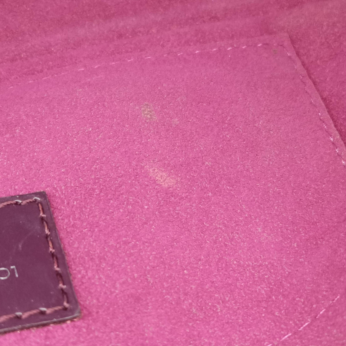 Pre-owned Louis Vuitton Pochette Montaigne purple Epi M5929K shoulderbag | stylenewstar
