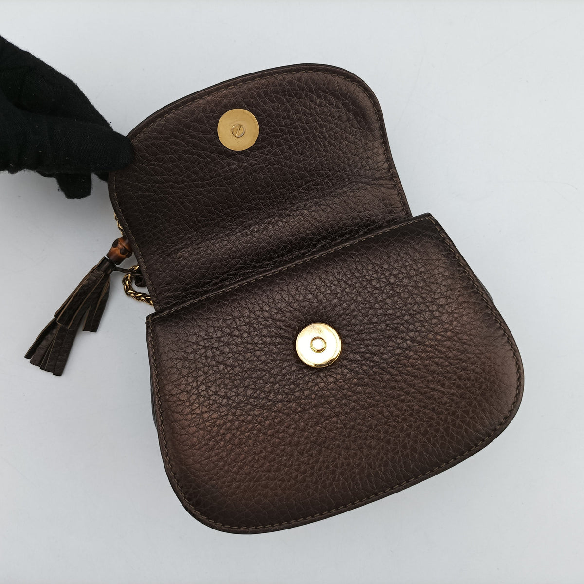 Secondhand Gucci Bamboo Brown leather 269969 shoulderbag | stylenewstar