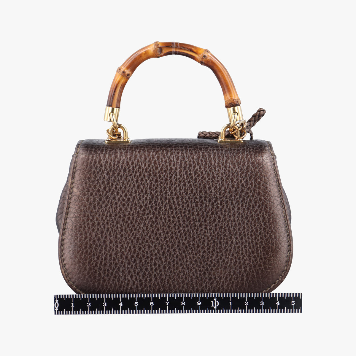 Secondhand Gucci Bamboo Brown leather 269969 shoulderbag | stylenewstar