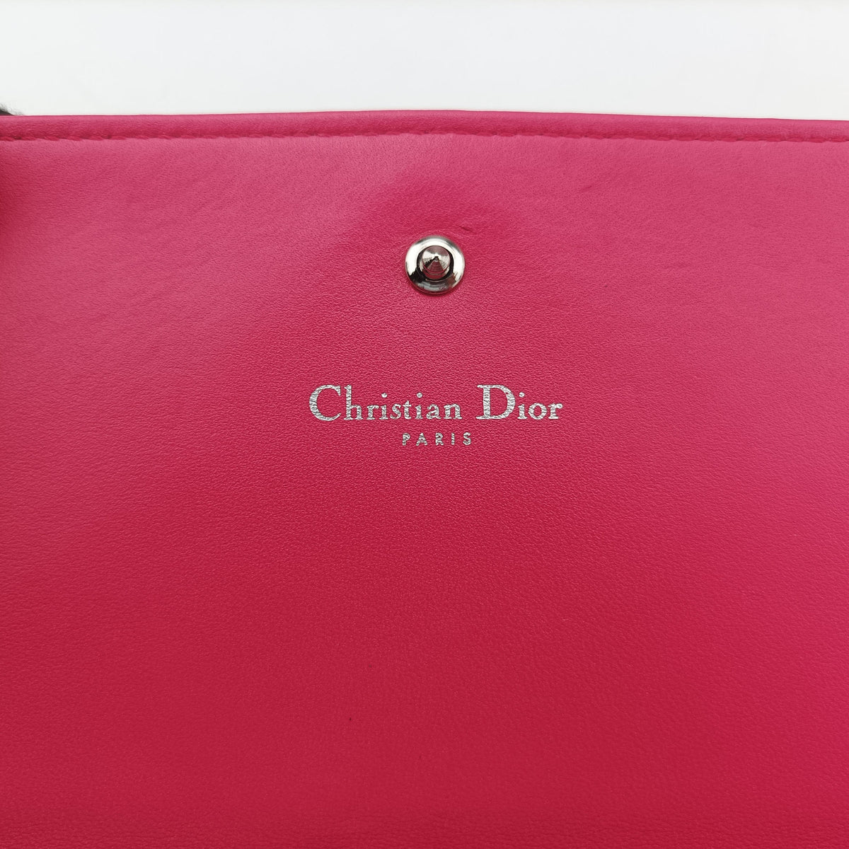 Pre-owned Christian Dior Diorama Pink Leather  shoulderbag | stylenewstar