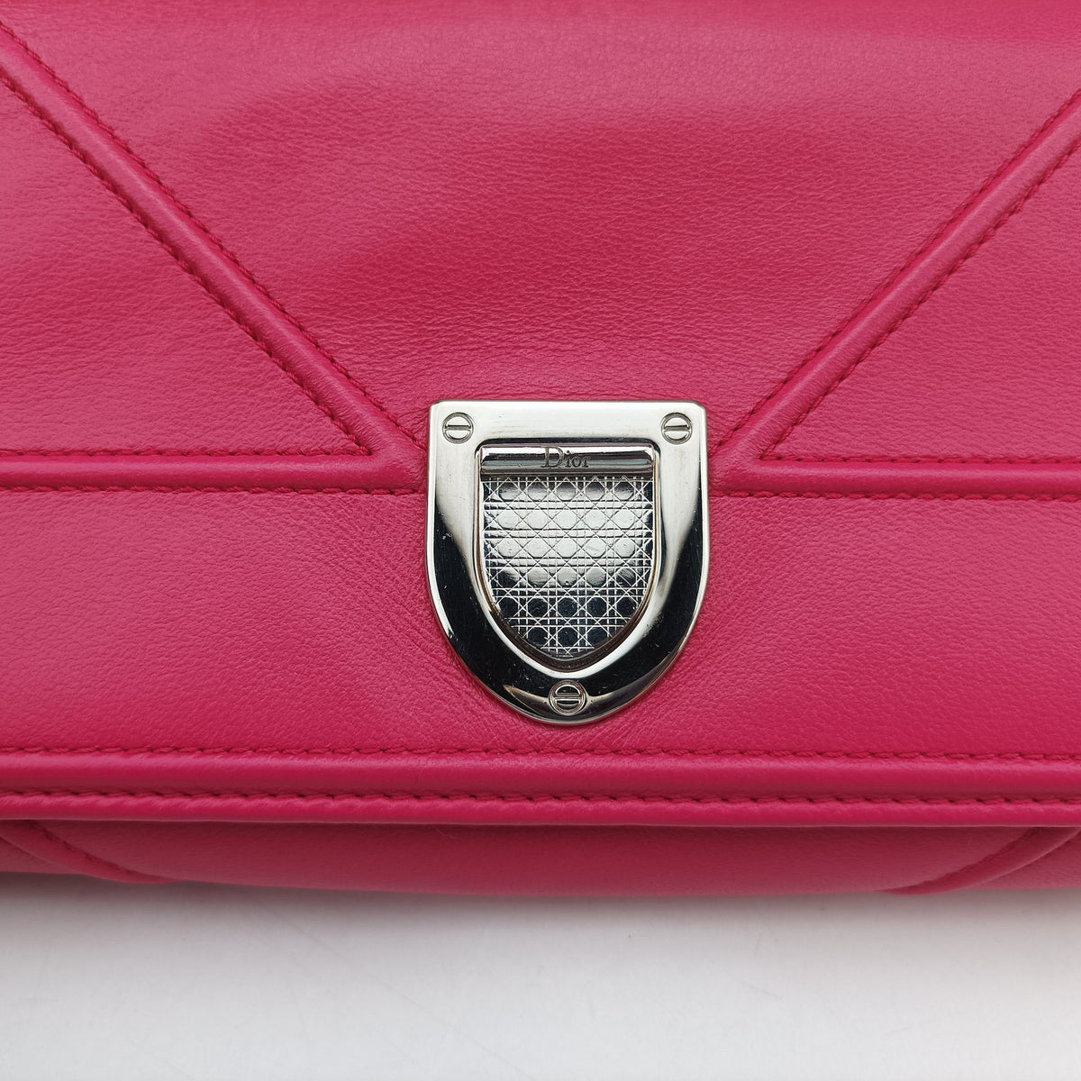 Vintage Christian Dior Diorama Pink Leather  shoulderbag | stylenewstar