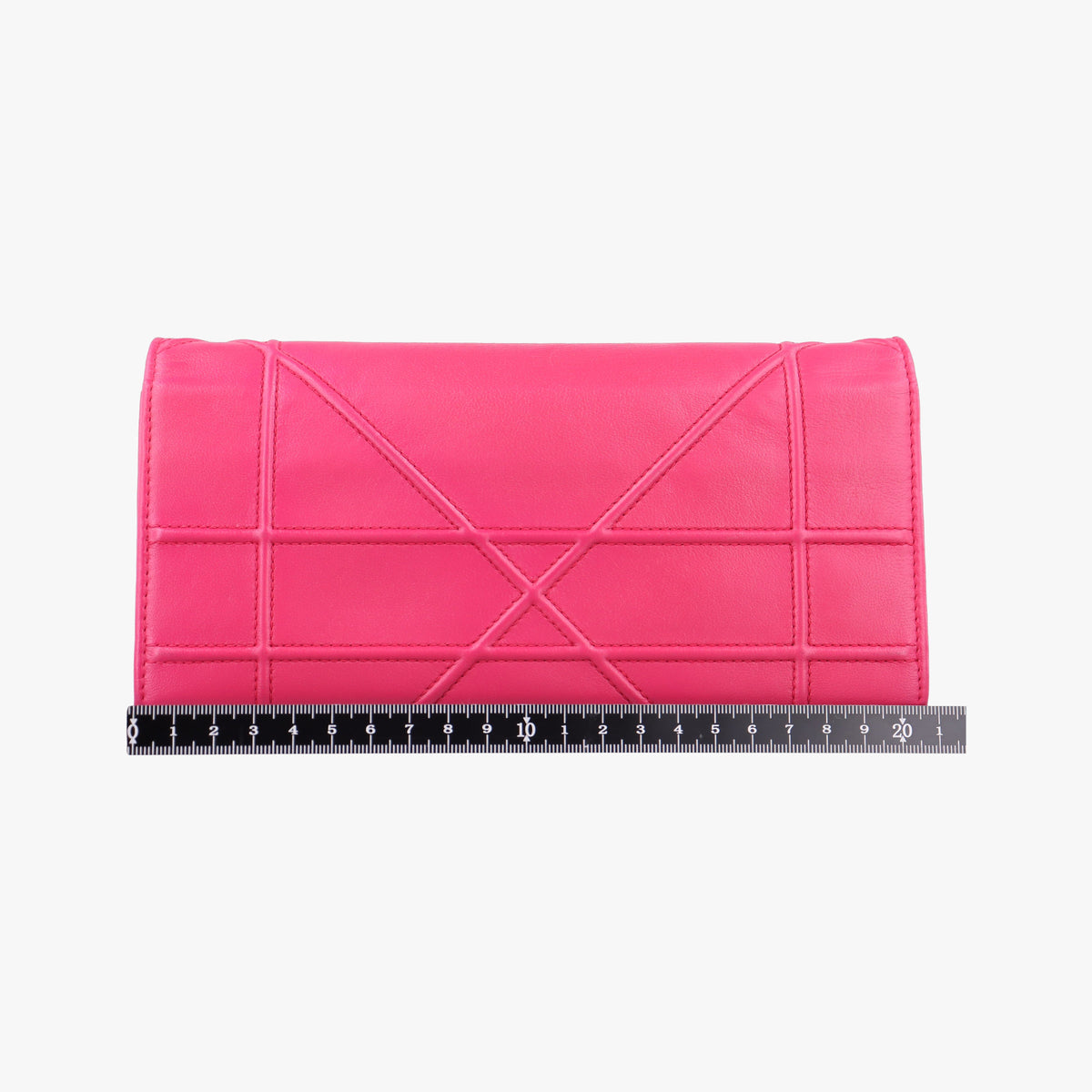 Pre-owned Christian Dior Diorama Pink Leather  shoulderbag | stylenewstar