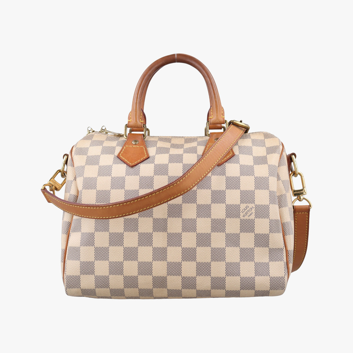 Pre-owned Louis Vuitton SPEEDY　25 Azur Damier Canvas N41534 shoulderbag | stylenewstar