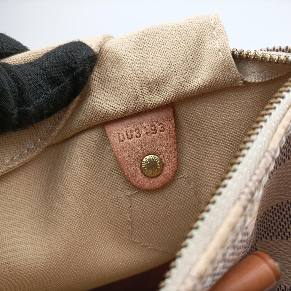 Pre-owned Louis Vuitton SPEEDY　25 Azur Damier Canvas N41534 shoulderbag | stylenewstar