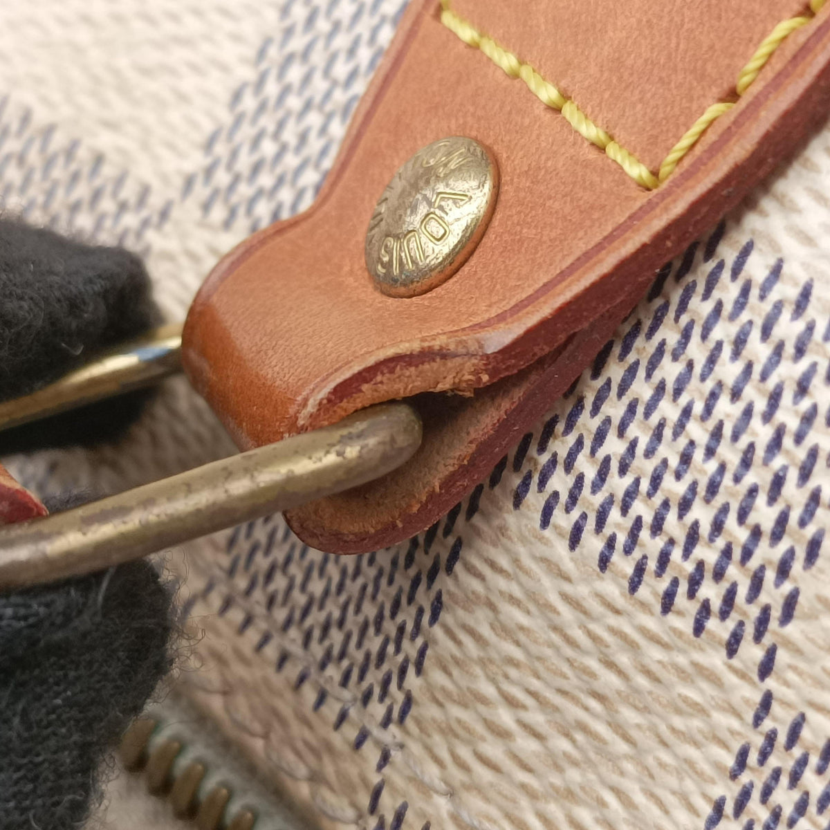Pre-owned Louis Vuitton SPEEDY　25 Azur Damier Canvas N41534 shoulderbag | stylenewstar