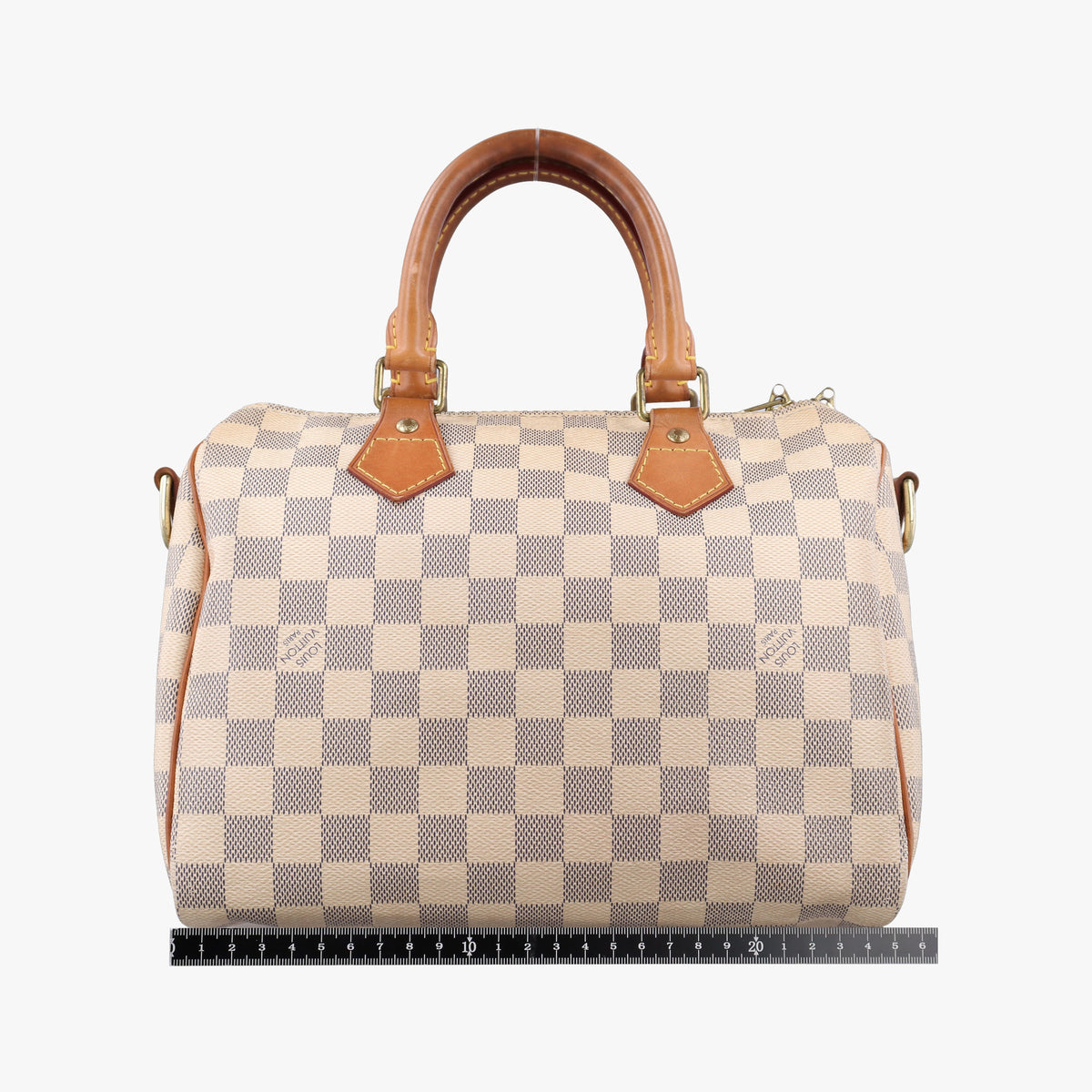 Pre-owned Louis Vuitton SPEEDY　25 Azur Damier Canvas N41534 shoulderbag | stylenewstar
