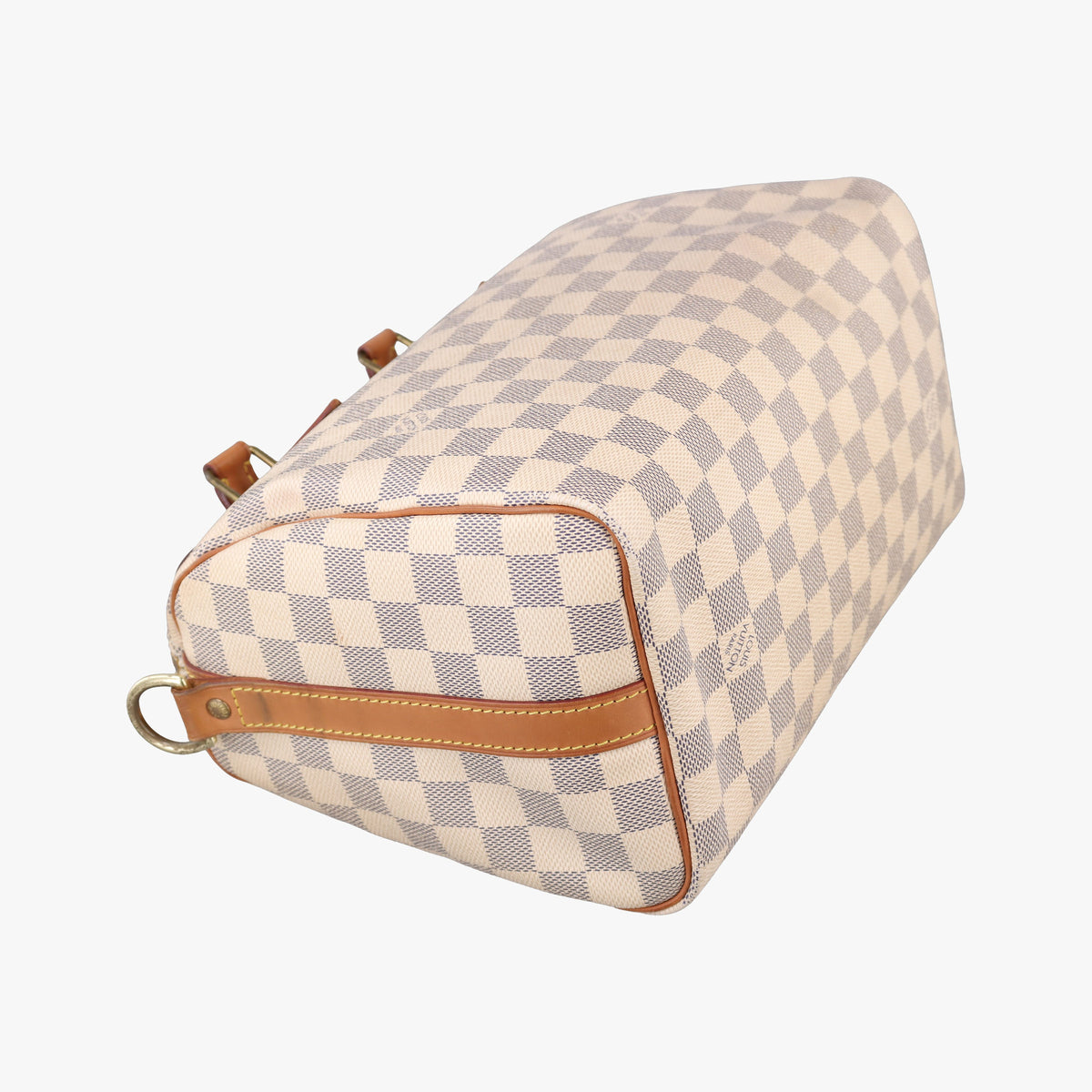 Pre-owned Louis Vuitton SPEEDY　25 Azur Damier Canvas N41534 shoulderbag | stylenewstar