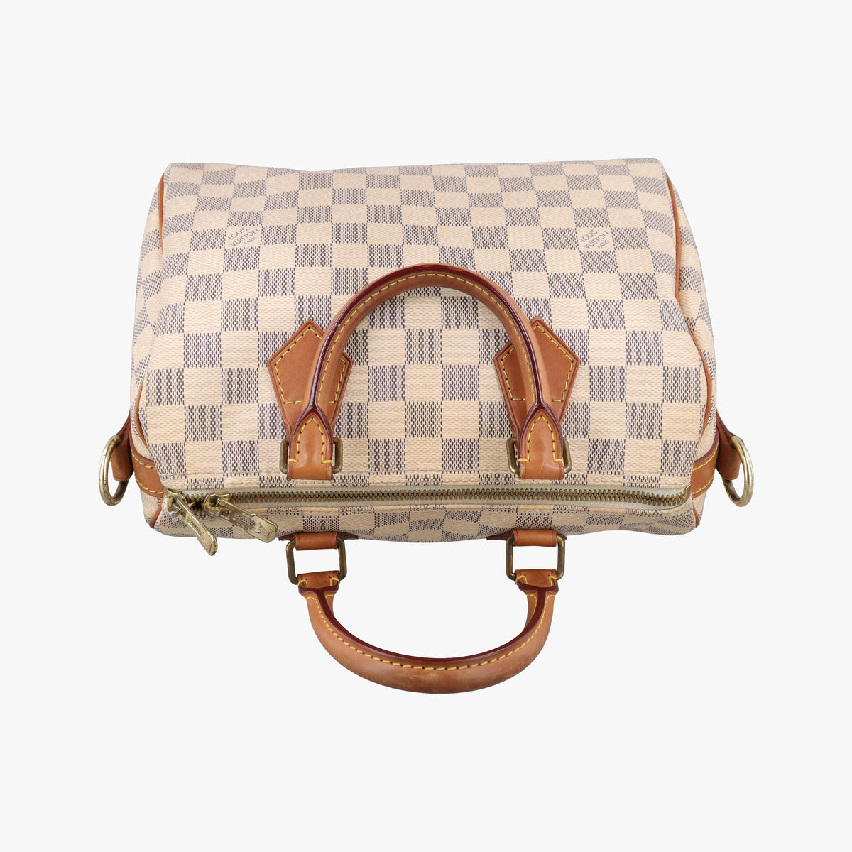 Pre-owned Louis Vuitton SPEEDY　25 Azur Damier Canvas N41534 shoulderbag | stylenewstar