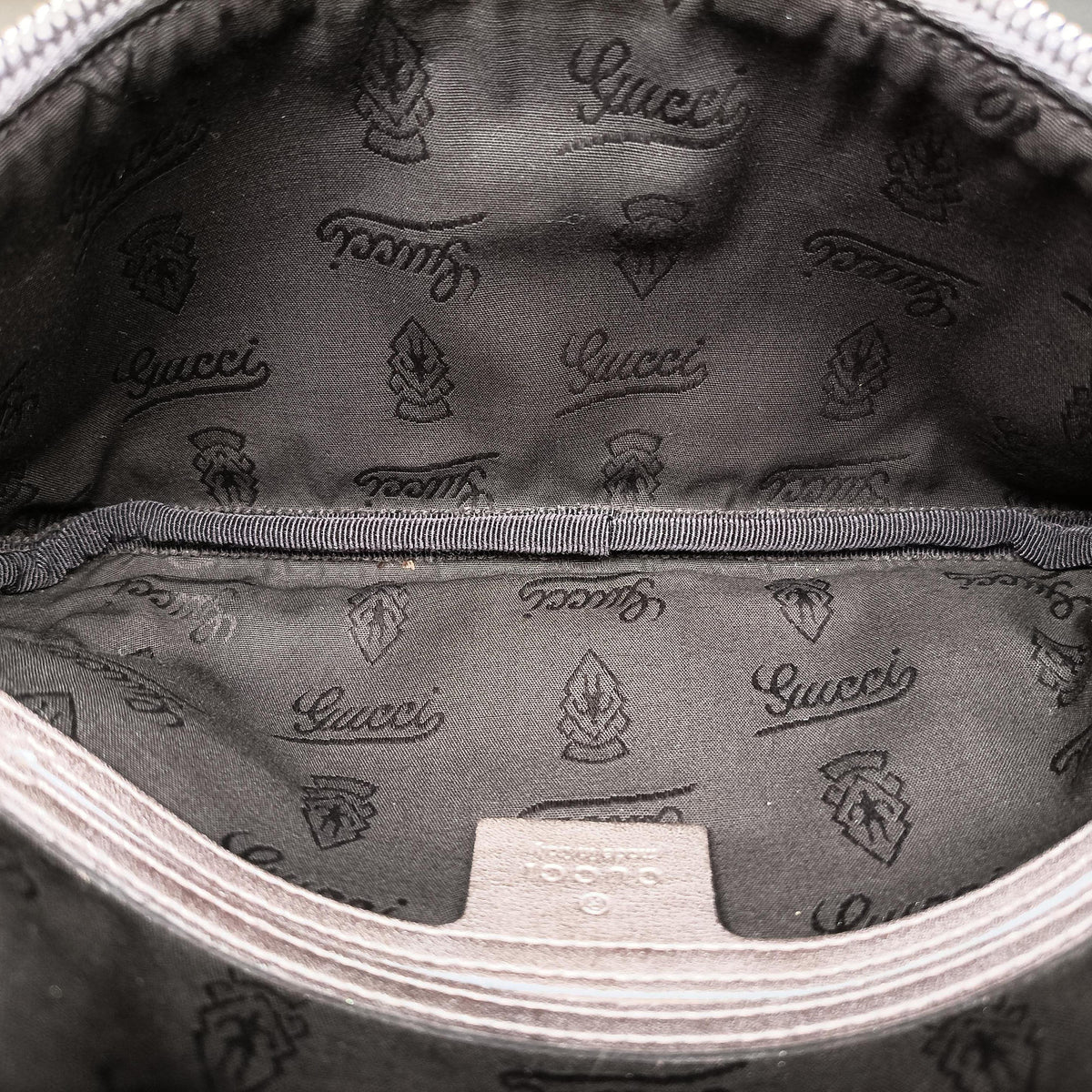 Secondhand Gucci GG Imprime Golden PVC-coated canvas 233269 bum bag/waist bag | stylenewstar