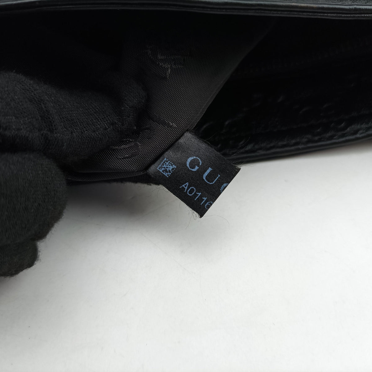 Pre-owned Gucci GG Imprime messenger Black Leather 201446 shoulderbag | stylenewstar