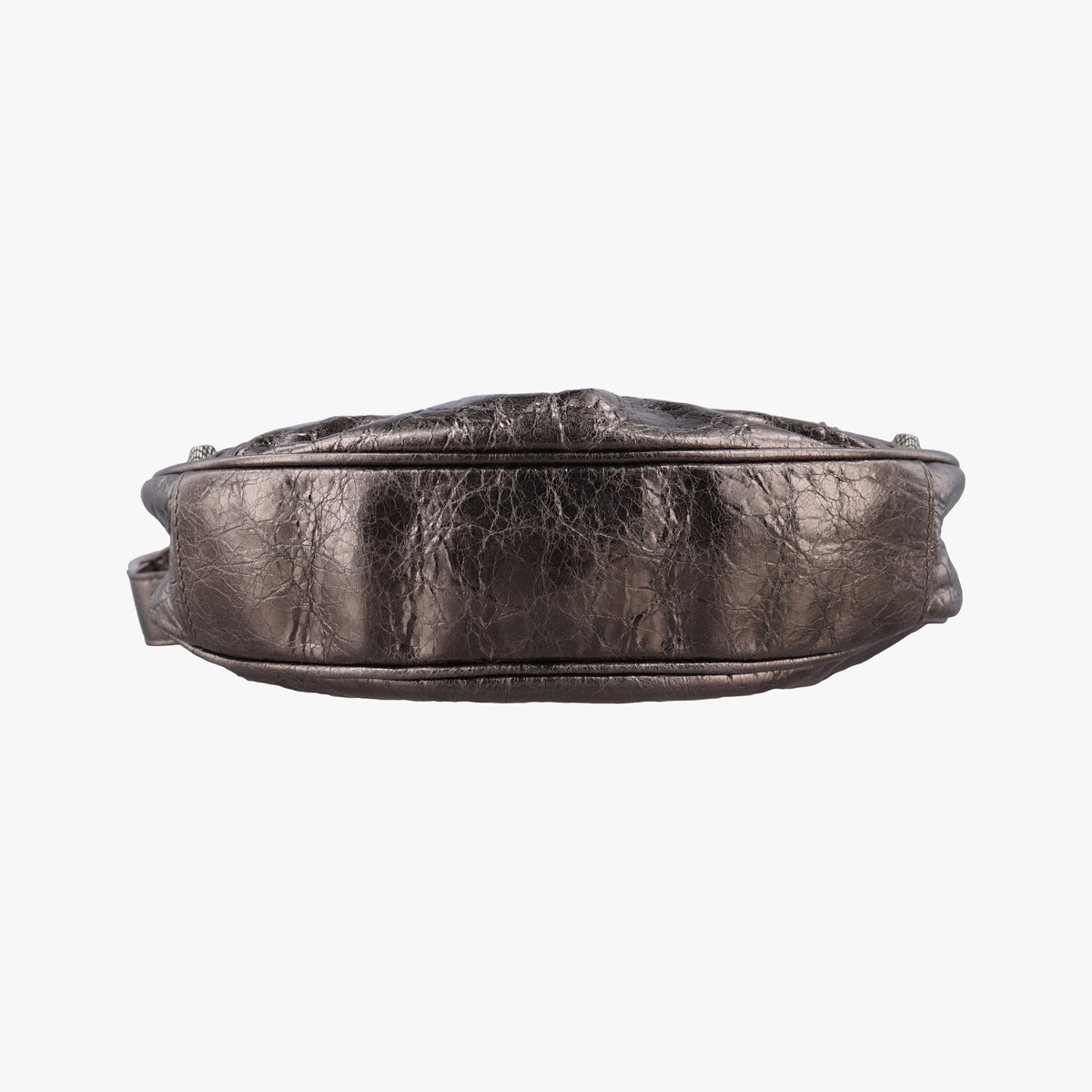 Vintage Balenciaga Le Cagole Silver lambskin  shoulderbag | stylenewstar