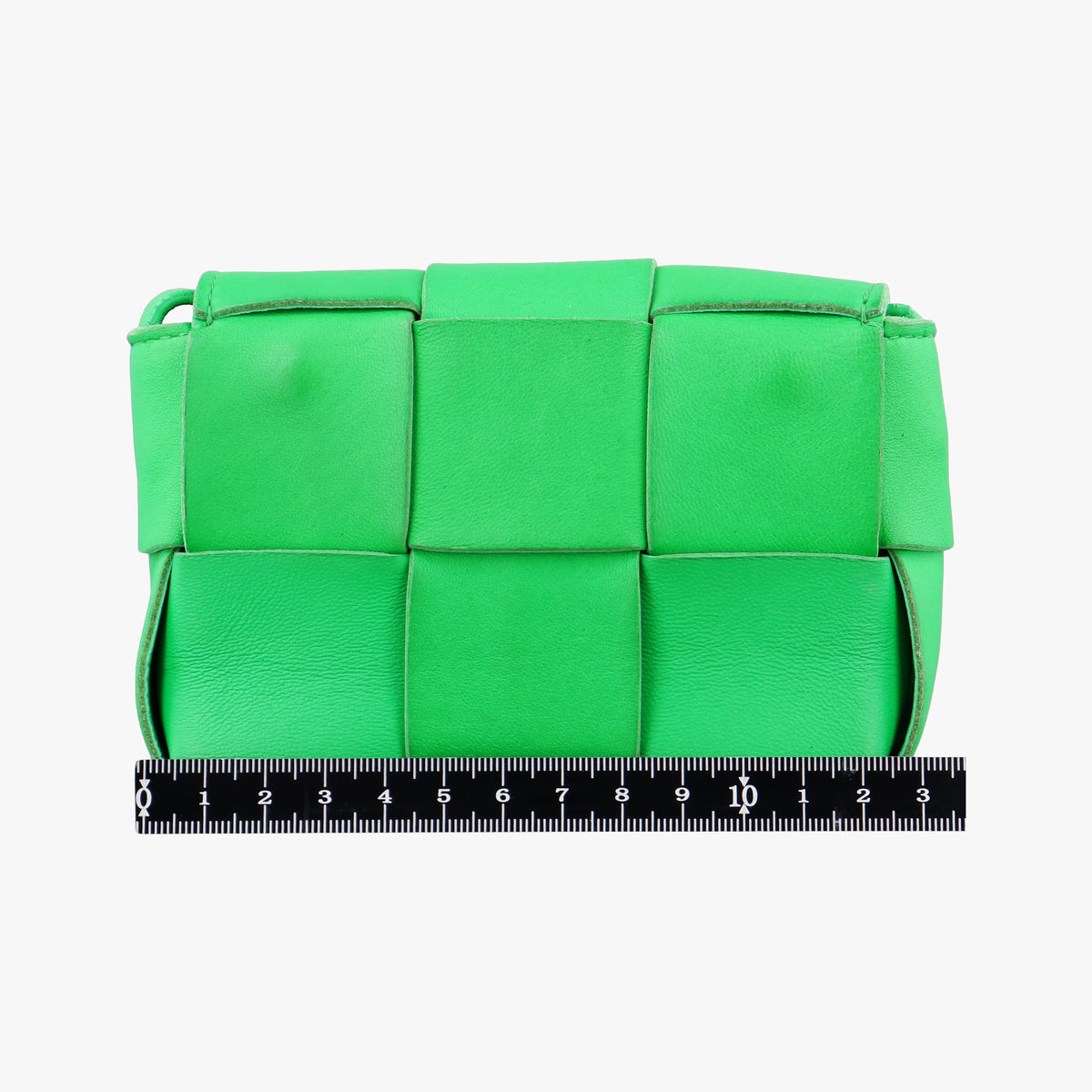 Vintage Bottega Veneta candy cassette Green lambskin  shoulderbag | stylenewstar