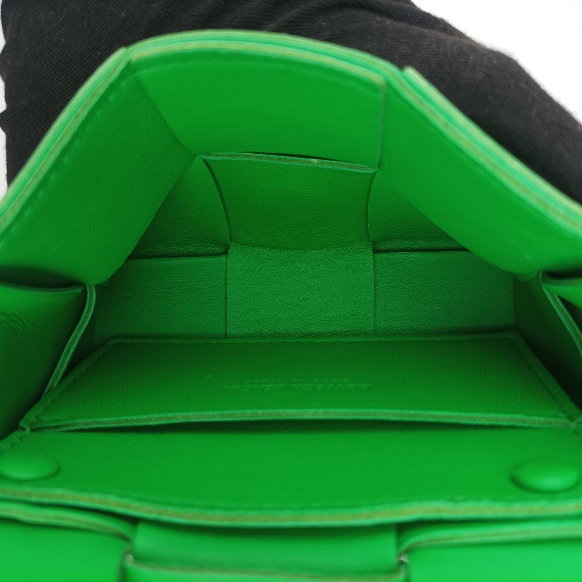 Vintage Bottega Veneta candy cassette Green lambskin  shoulderbag | stylenewstar