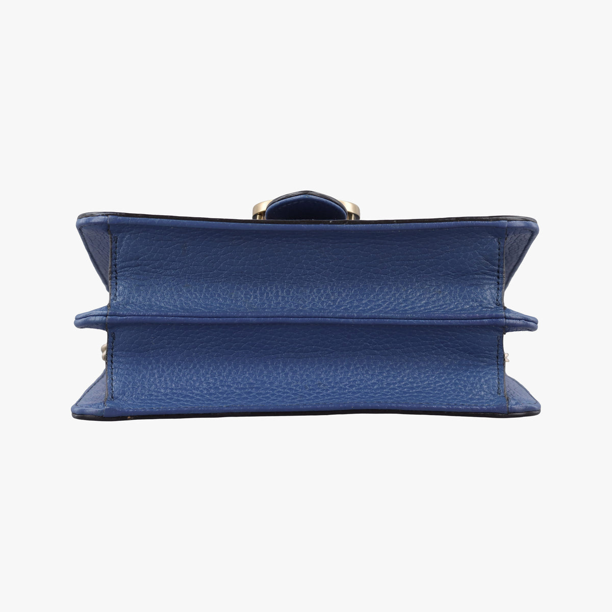 Pre-owned Gucci Interlocking G Blue Leather 510304 shoulderbag | stylenewstar