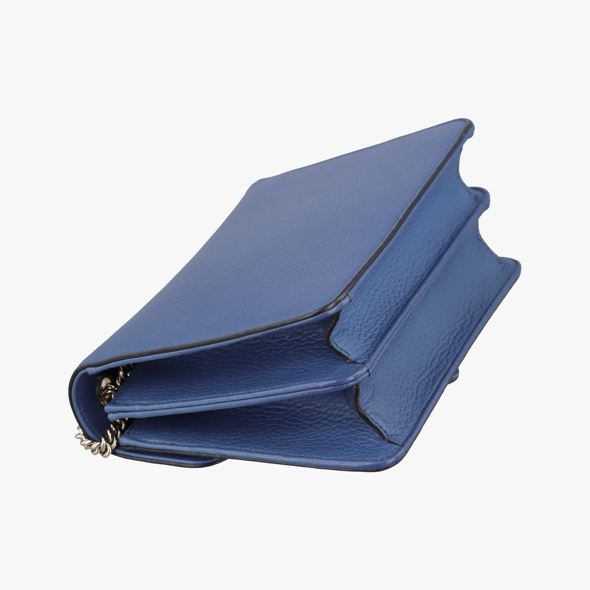 Pre-owned Gucci Interlocking G Blue Leather 510304 shoulderbag | stylenewstar
