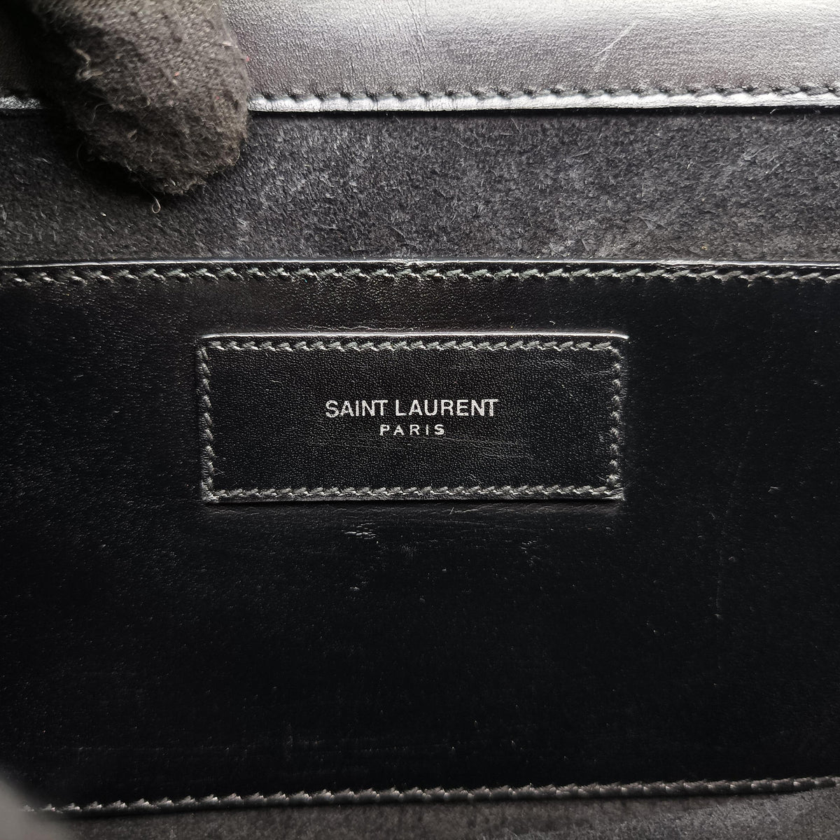 Pre-owned Yves Saint Laurent Betty Black Sequins 315681 shoulderbag | stylenewstar