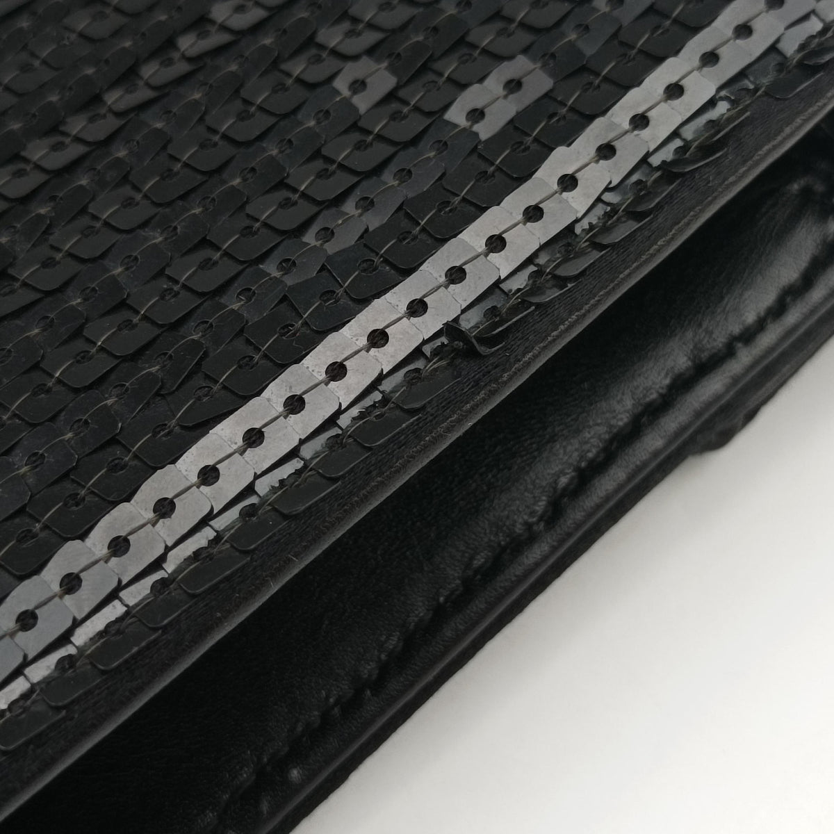 Pre-owned Yves Saint Laurent Betty Black Sequins 315681 shoulderbag | stylenewstar