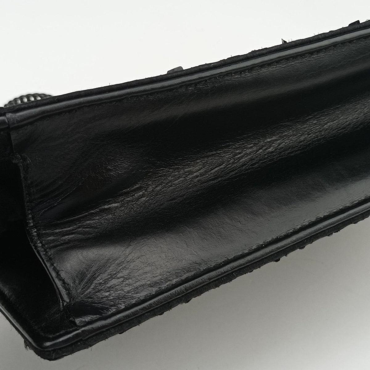 Secondhand Yves Saint Laurent Betty Black Sequins 315681 shoulderbag | stylenewstar