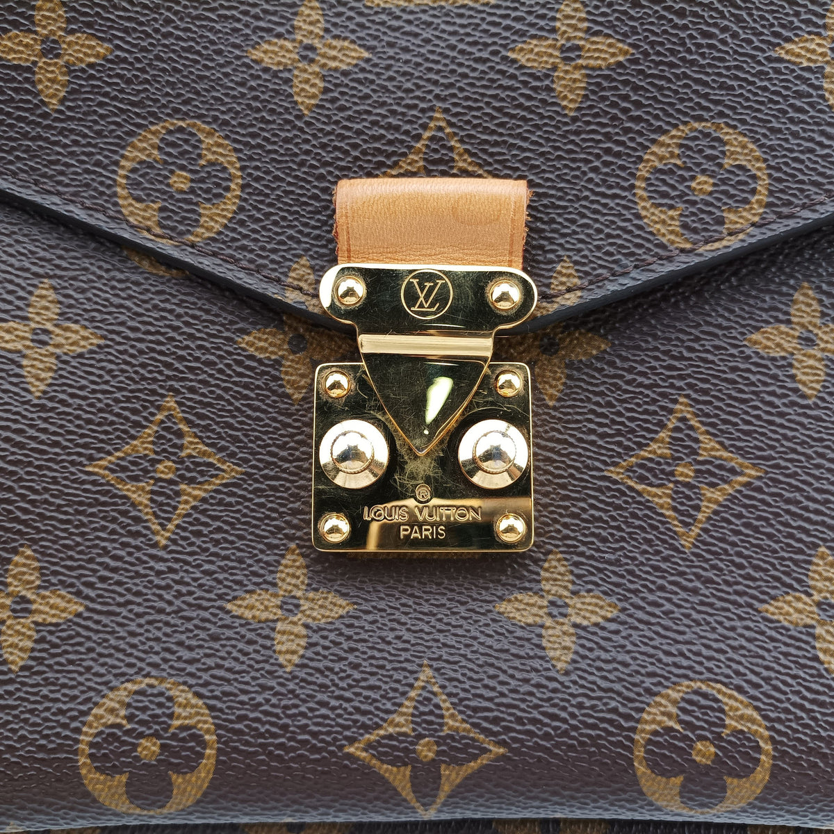 Pre-owned Louis Vuitton Pochette Metis MM Brown Monogram canvas M44875 shoulderbag | stylenewstar