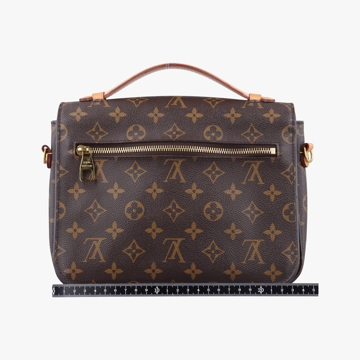 Pre-owned Louis Vuitton Pochette Metis MM Brown Monogram canvas M44875 shoulderbag | stylenewstar