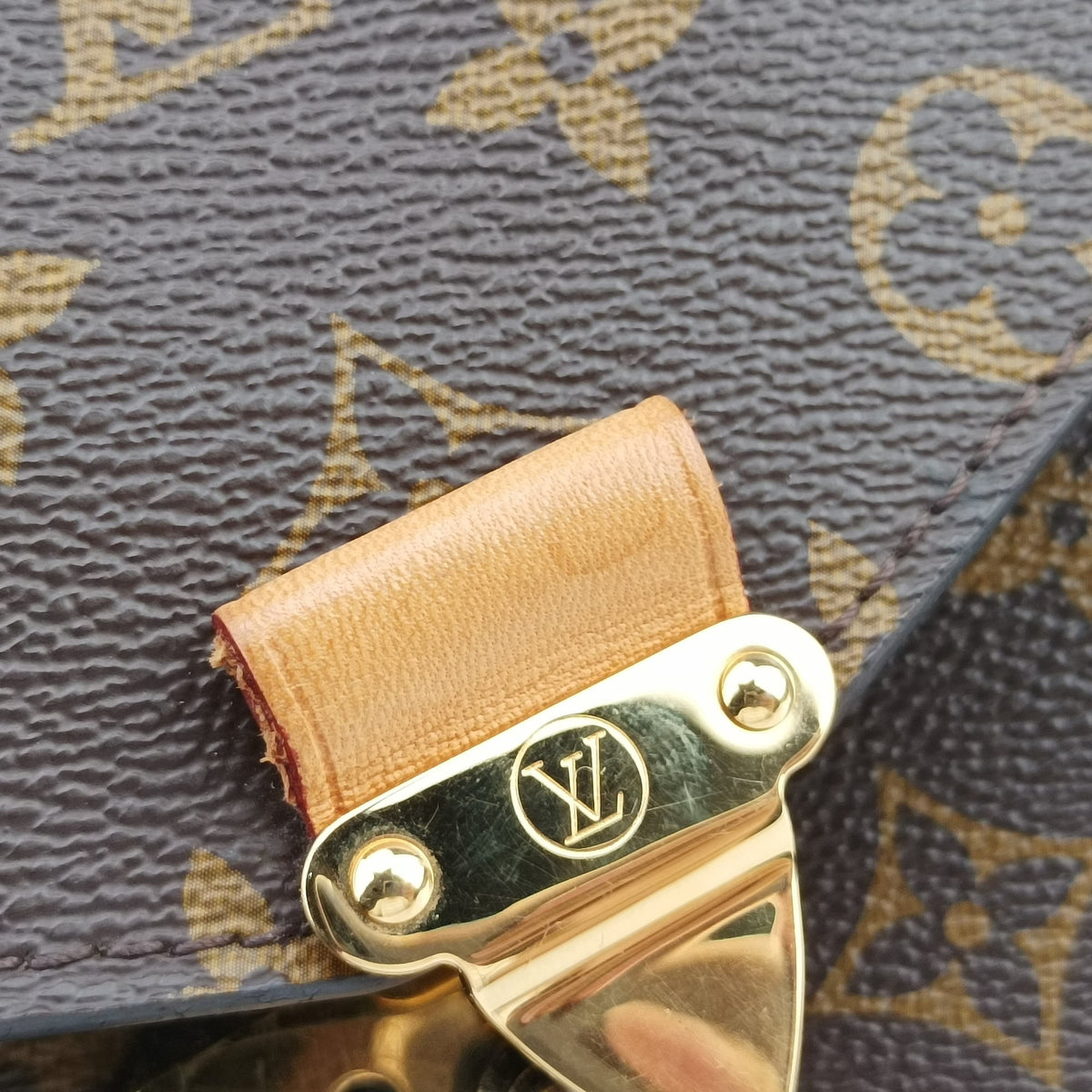 Pre-owned Louis Vuitton Pochette Metis MM Brown Monogram canvas M44875 shoulderbag | stylenewstar