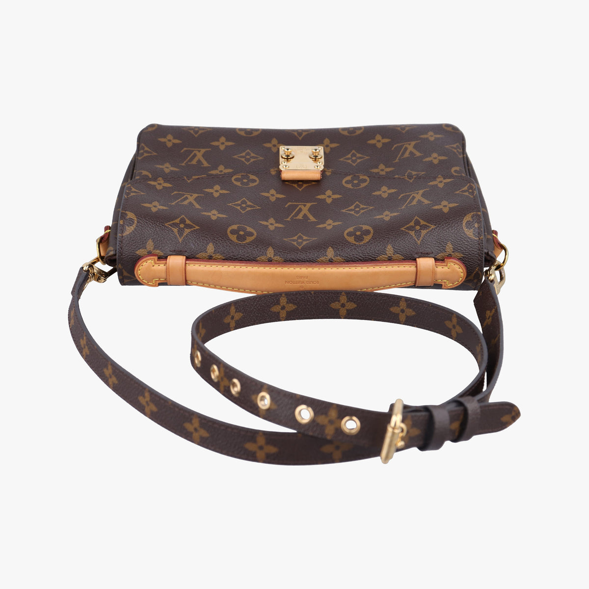 Pre-owned Louis Vuitton Pochette Metis MM Brown Monogram canvas M44875 shoulderbag | stylenewstar
