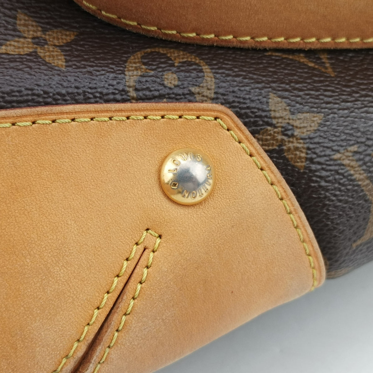 Pre-owned Louis Vuitton RETIRO MM Brown Monogram Canvas M41232 shoulderbag | stylenewstar