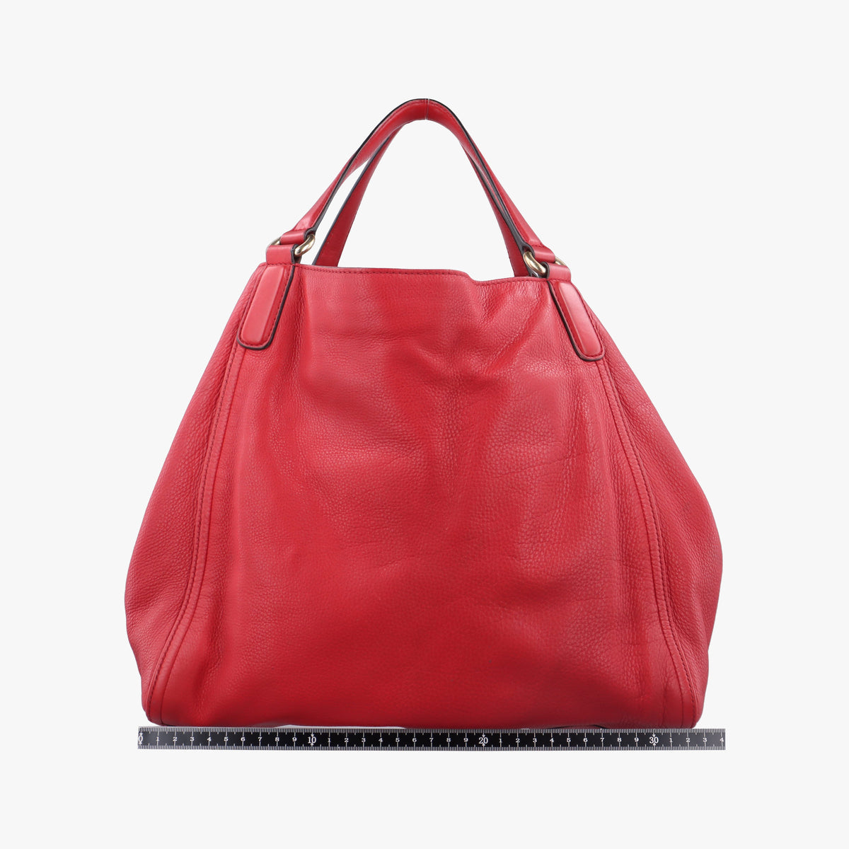 Pre-owned Gucci Soho Red Leather 282309 handbag | stylenewstar