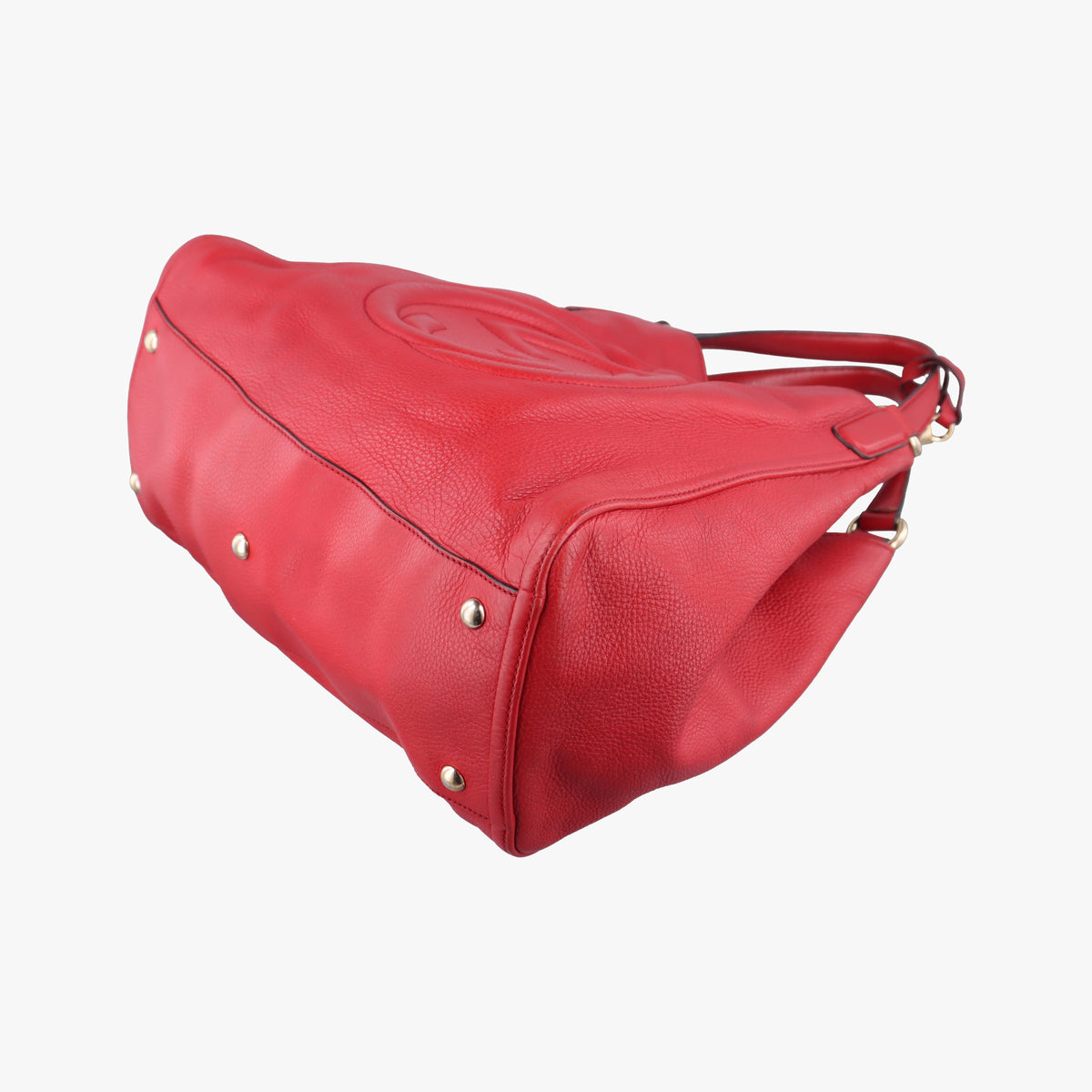 Pre-owned Gucci Soho Red Leather 282309 handbag | stylenewstar