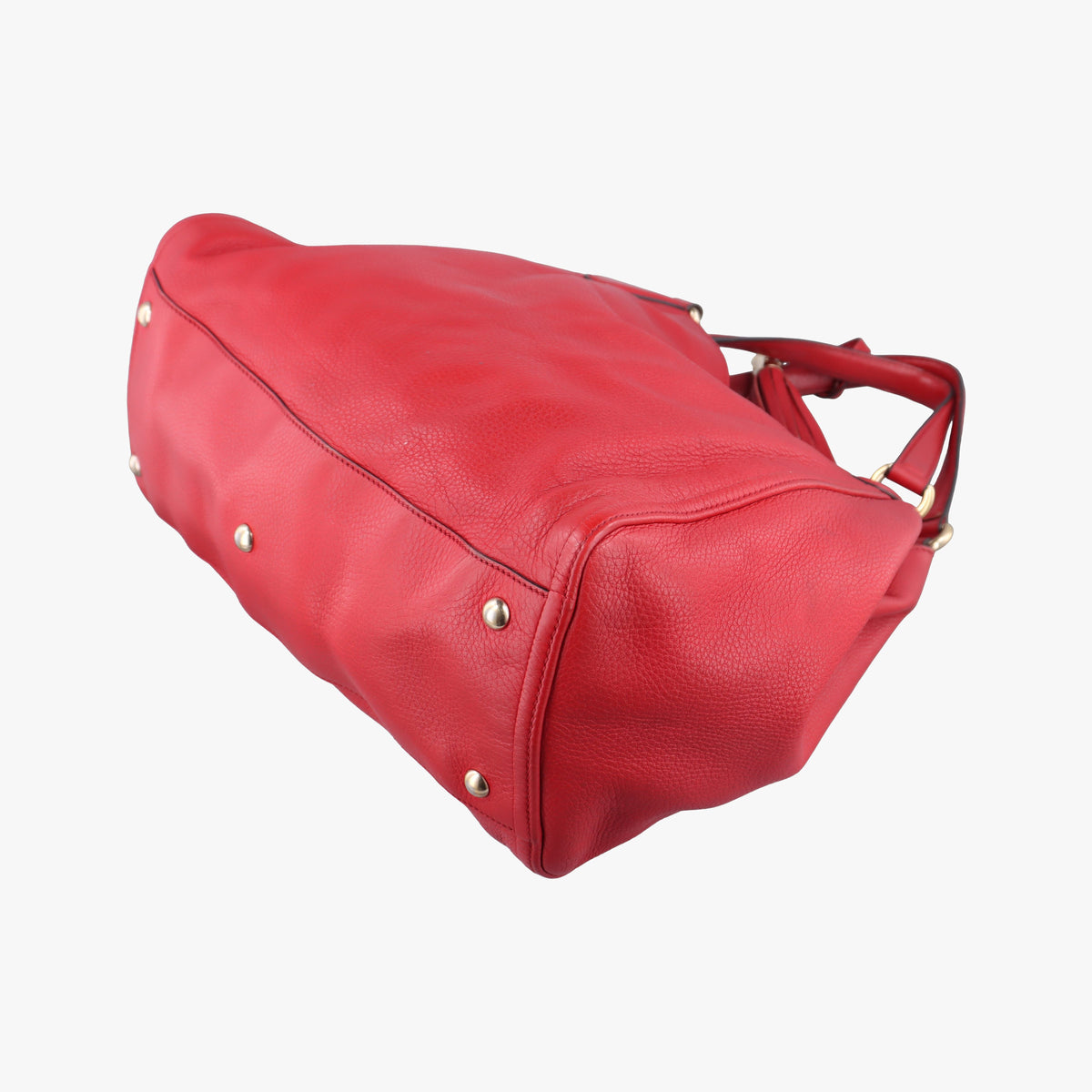 Pre-owned Gucci Soho Red Leather 282309 handbag | stylenewstar