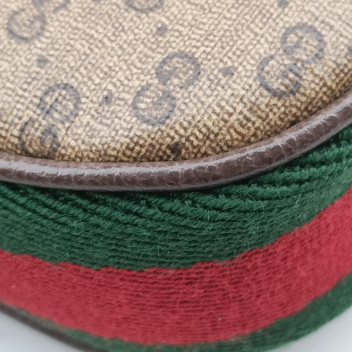 Vintage Gucci GG Attache Mini Brown PVC coated canvas 718512 shoulderbag | stylenewstar