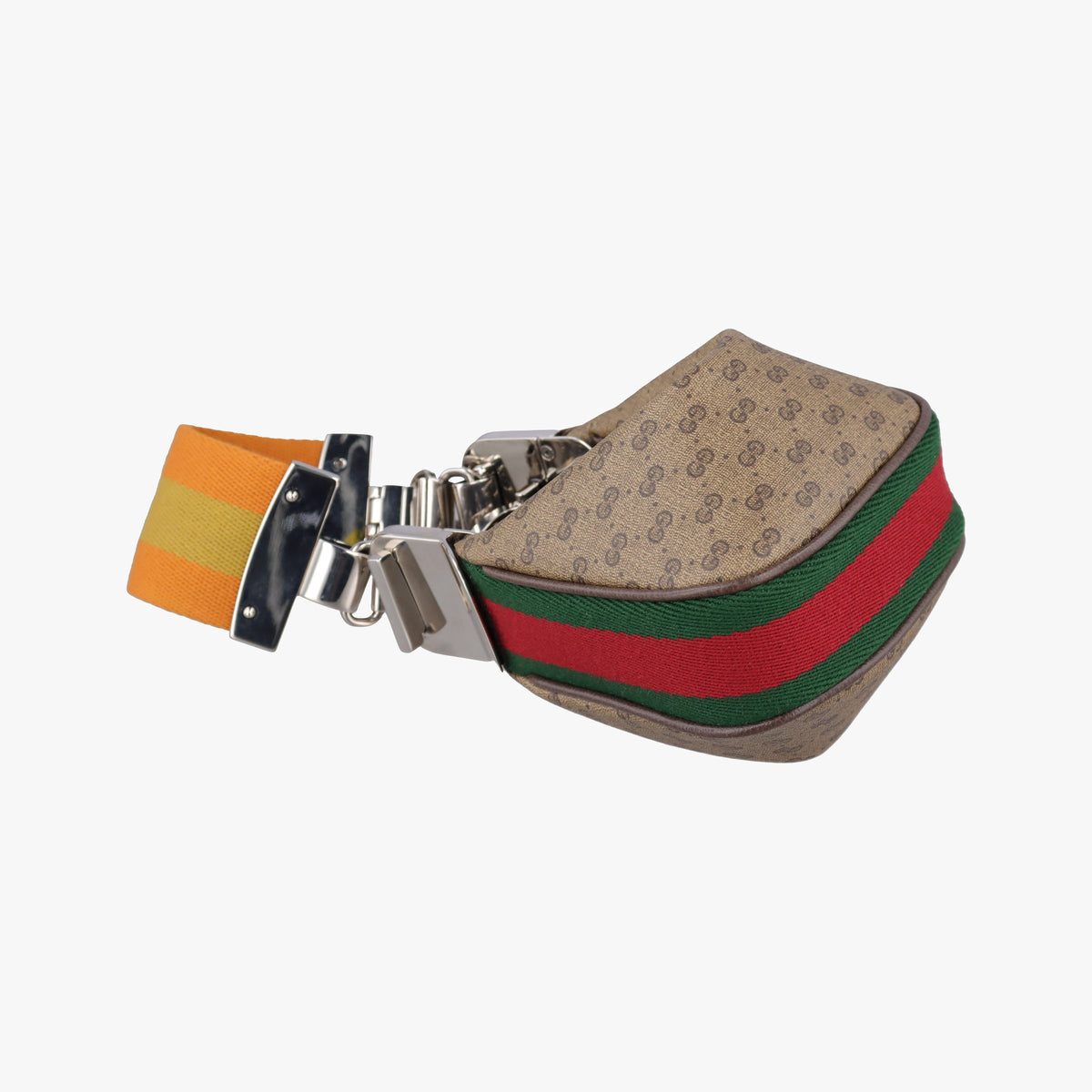 Vintage Gucci GG Attache Mini Brown PVC coated canvas 718512 shoulderbag | stylenewstar