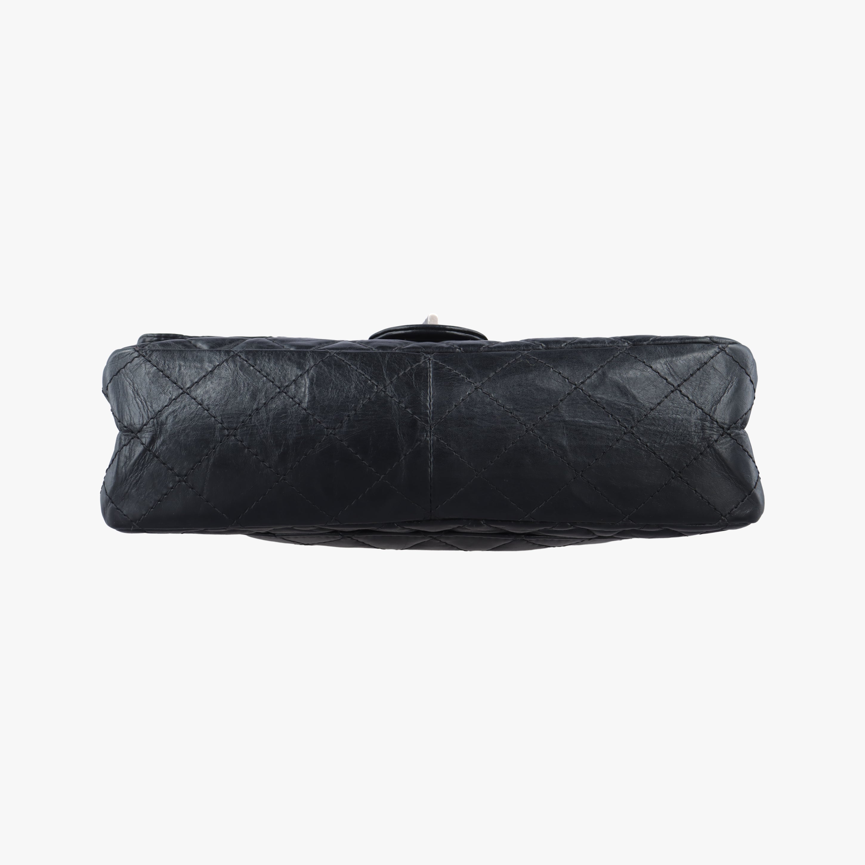 Pre-owned Chanel 2.55 Matelasse Black Lambskin  shoulderbag | stylenewstar