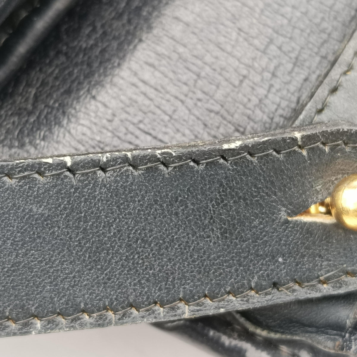 Pre-owned Christian Dior Trotter Navy Canvas  shoulderbag | stylenewstar