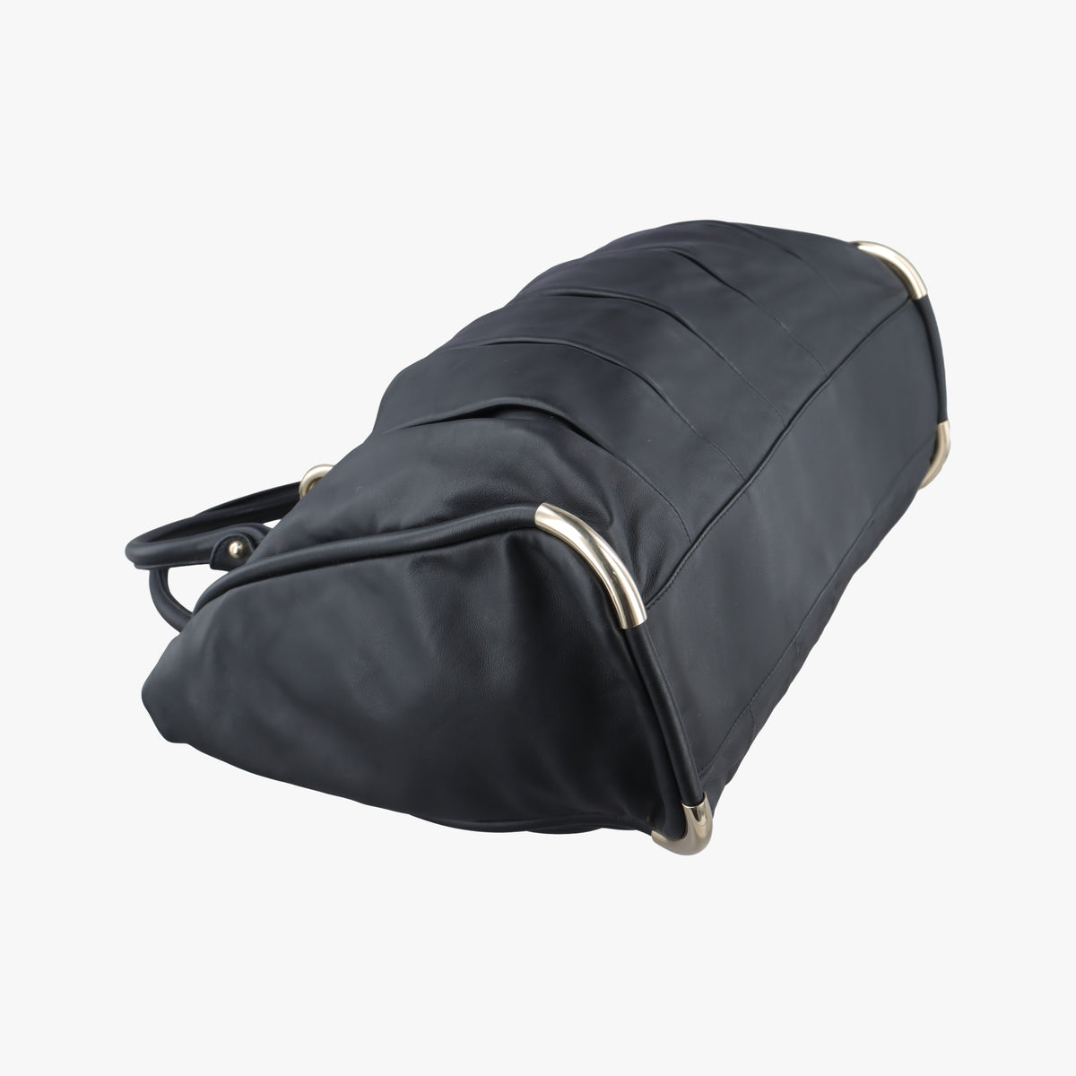 Pre-owned Bally Mewah Black Leather  shoulderbag | stylenewstar