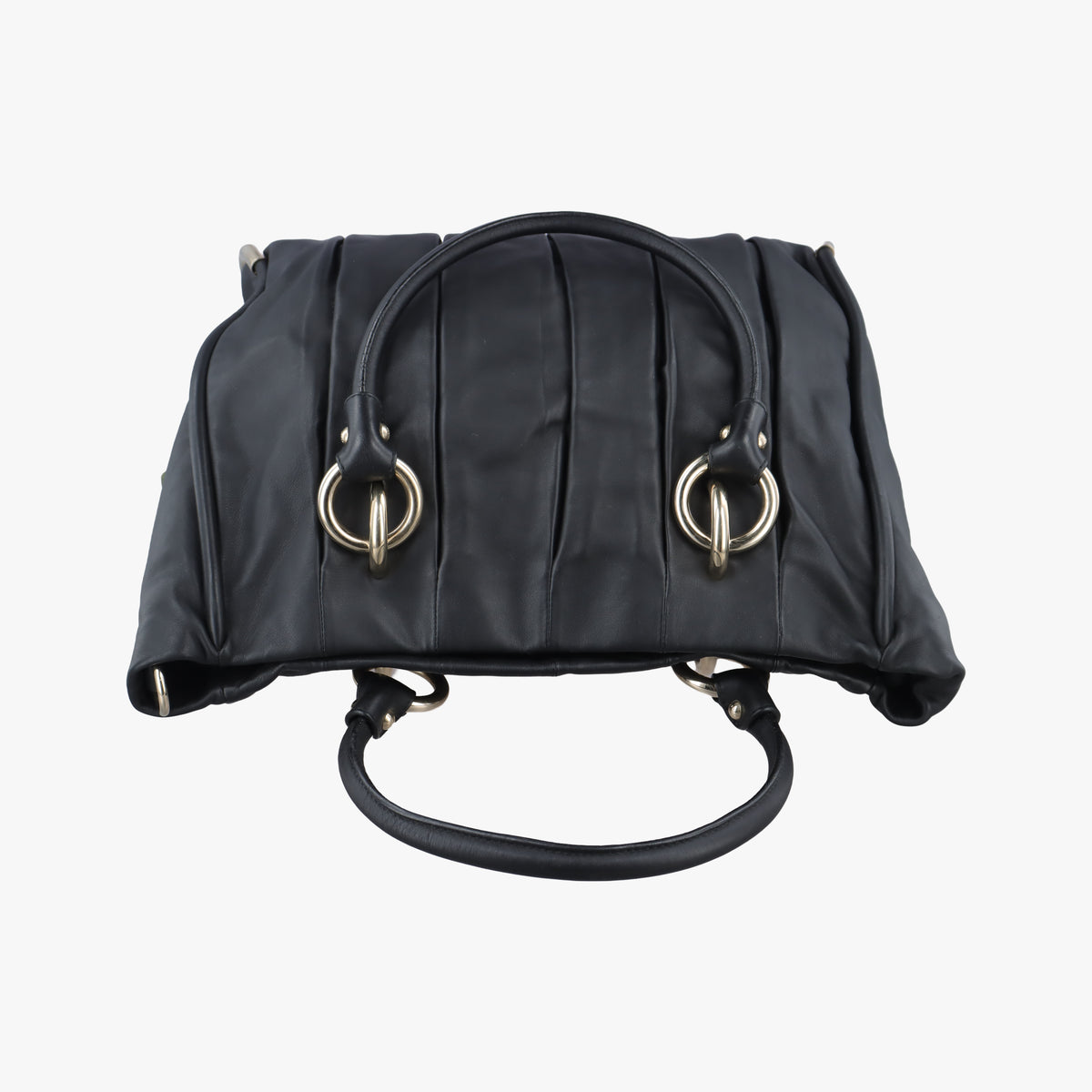 Pre-owned Bally Mewah Black Leather  shoulderbag | stylenewstar