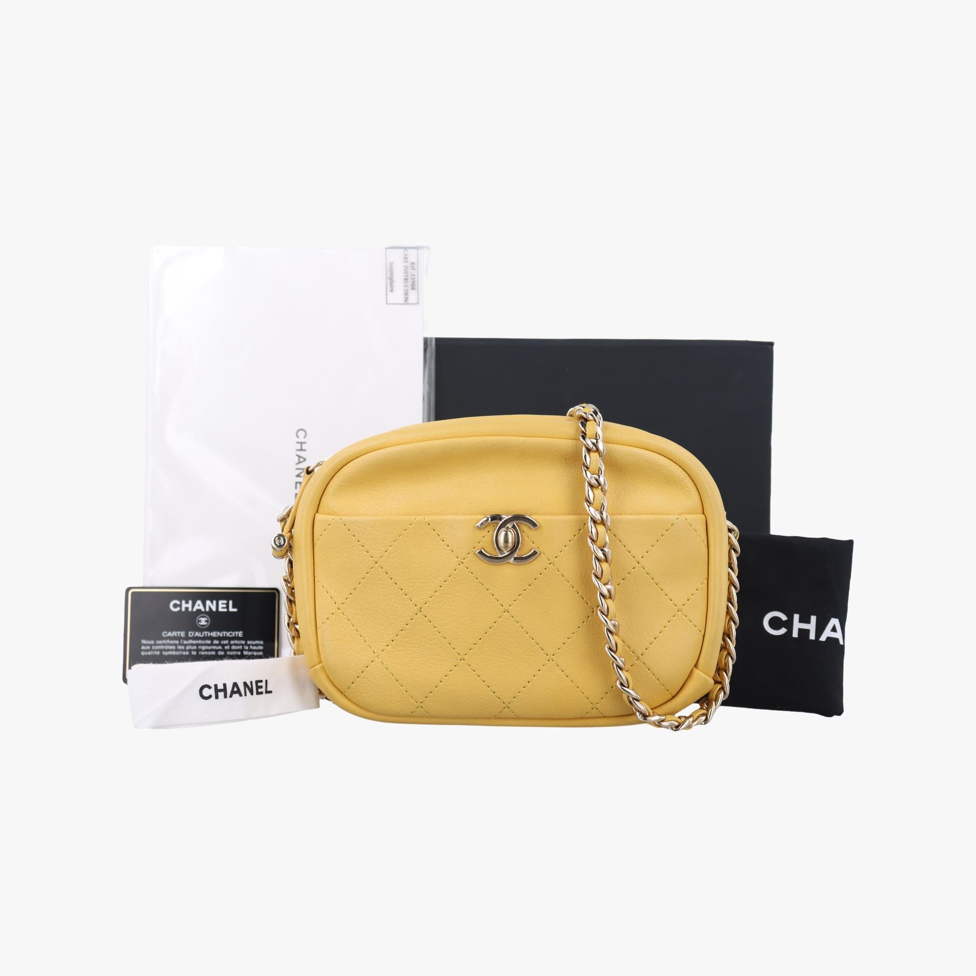 matelasse camera Yellow Leather 26810691