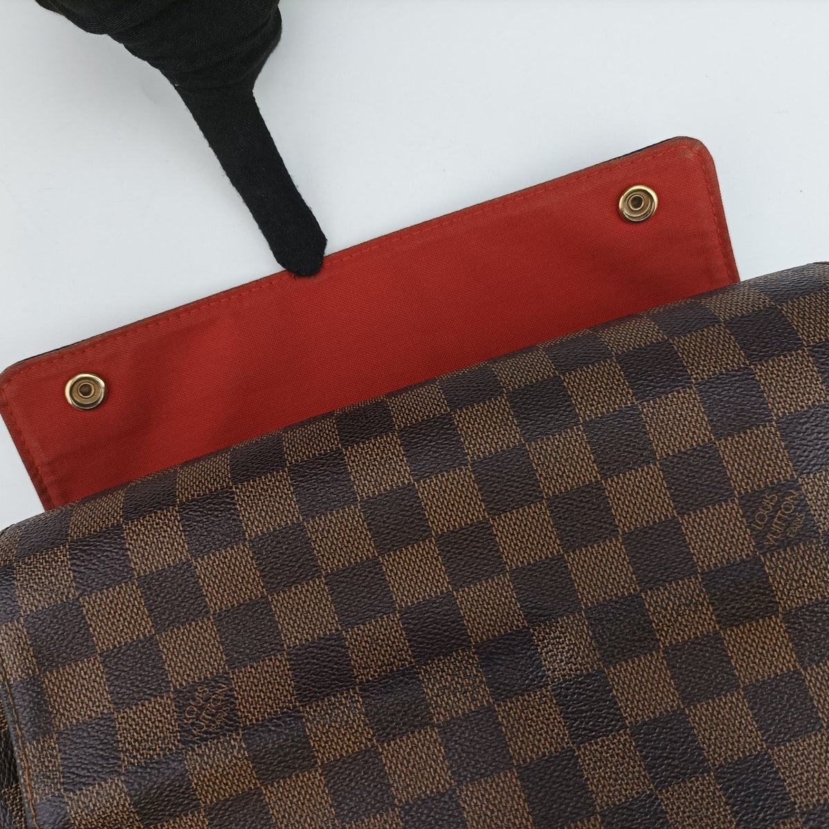 Pre-owned Louis Vuitton NAVIGLIO EBENE Damier Canvas N45255 shoulderbag | stylenewstar