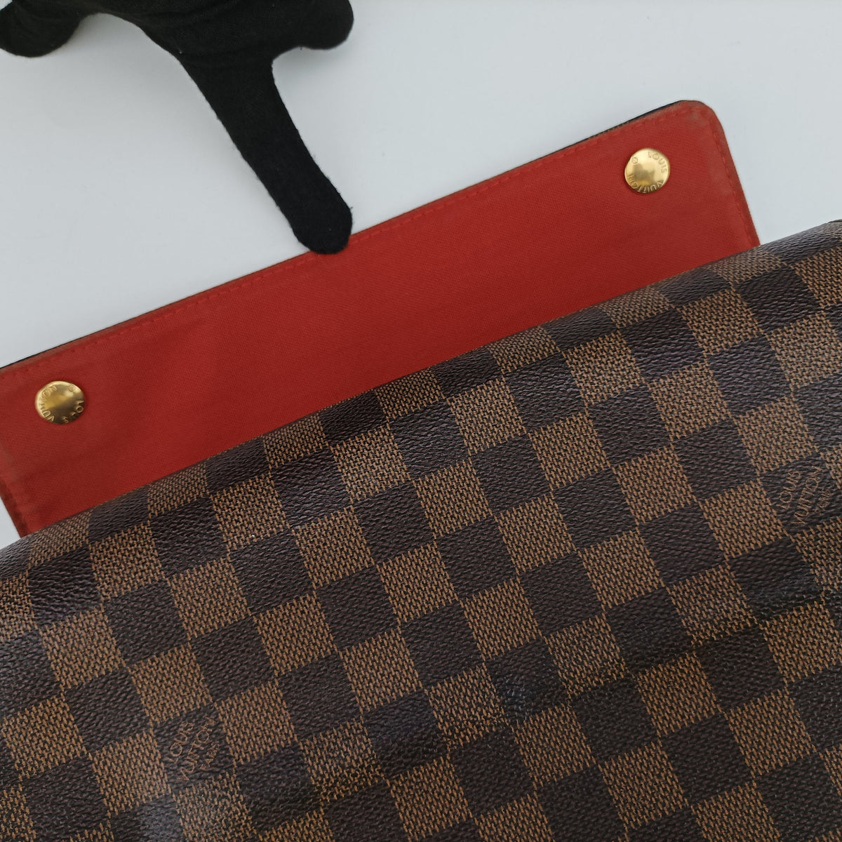 Pre-owned Louis Vuitton NAVIGLIO EBENE Damier Canvas N45255 shoulderbag | stylenewstar