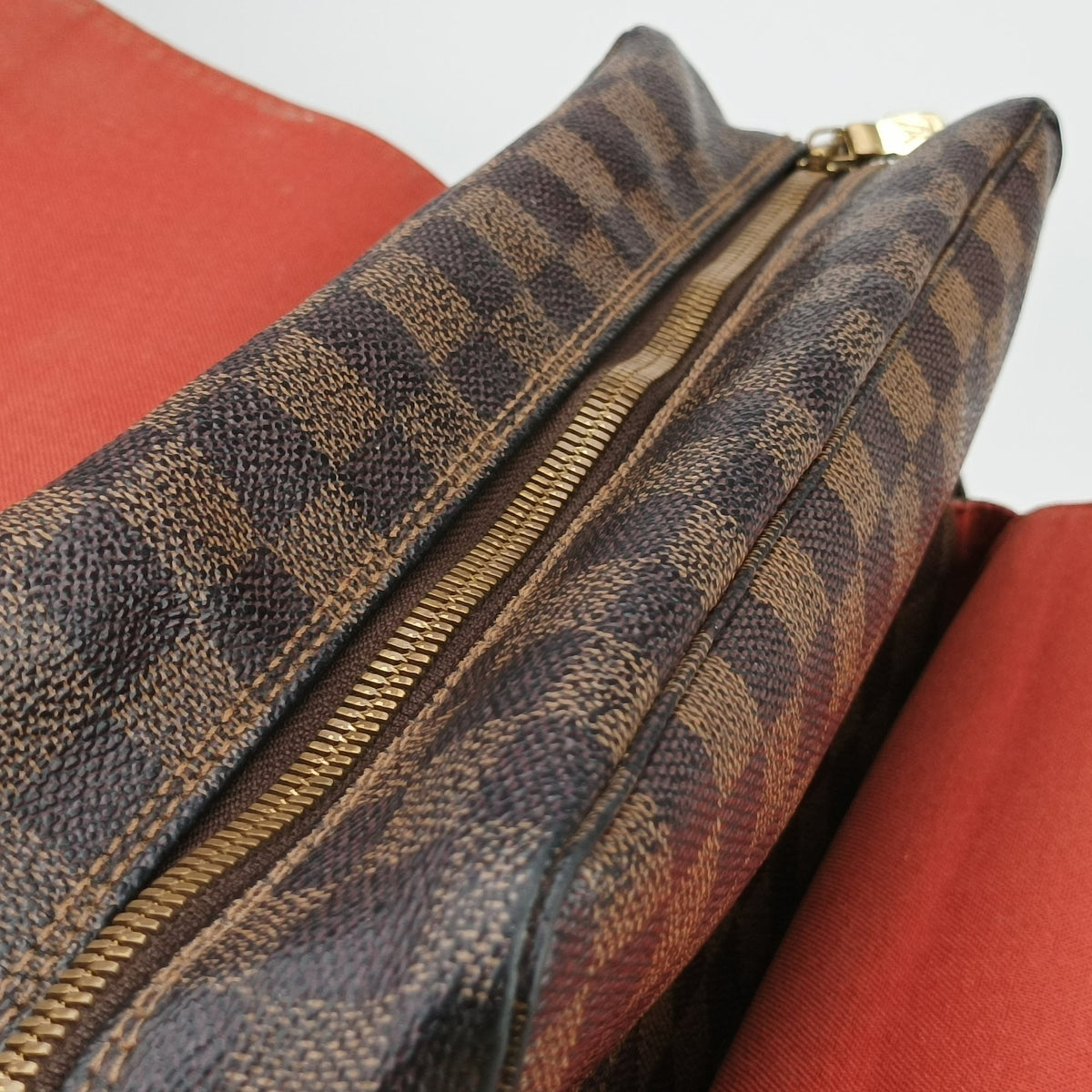 Pre-owned Louis Vuitton NAVIGLIO EBENE Damier Canvas N45255 shoulderbag | stylenewstar