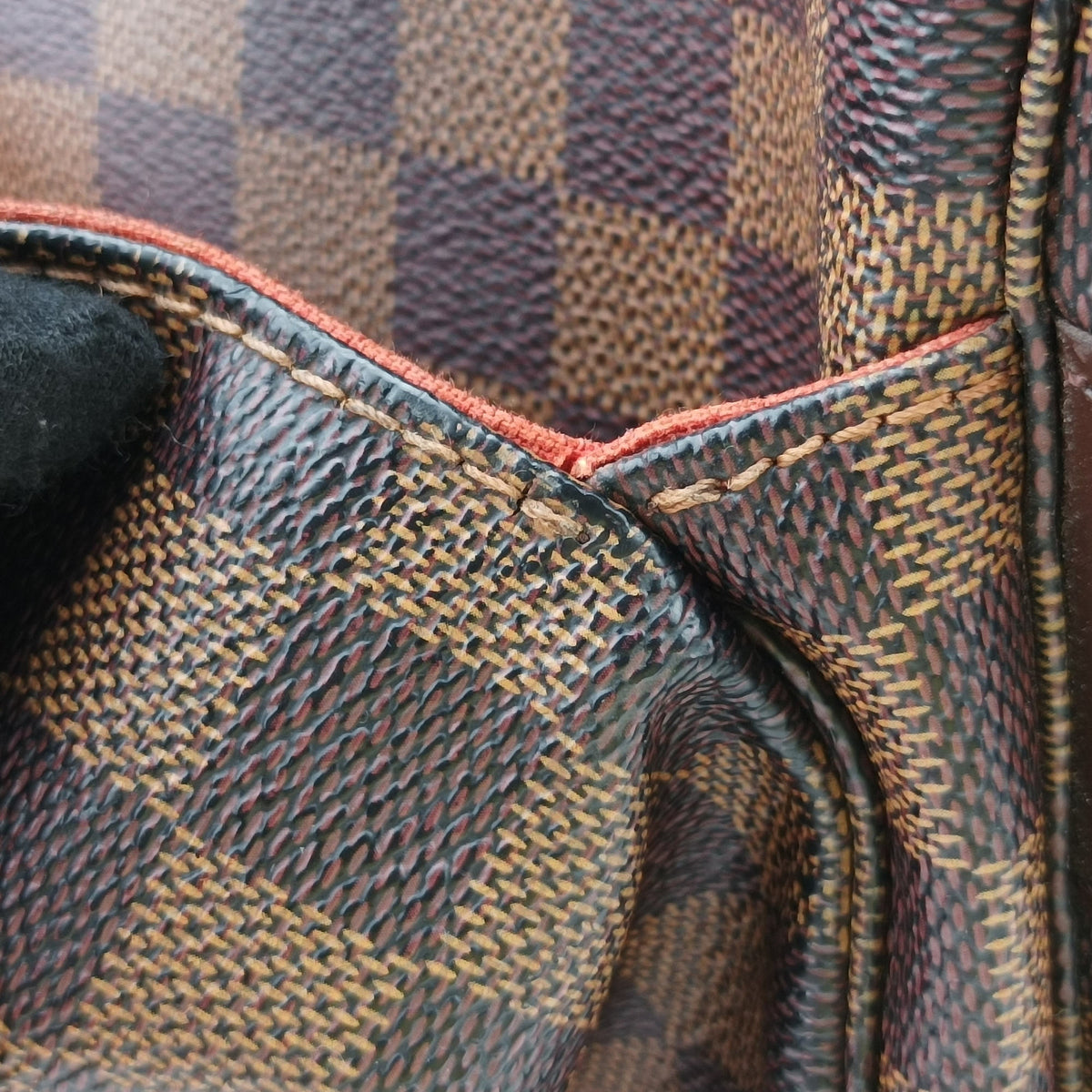 Pre-owned Louis Vuitton NAVIGLIO EBENE Damier Canvas N45255 shoulderbag | stylenewstar