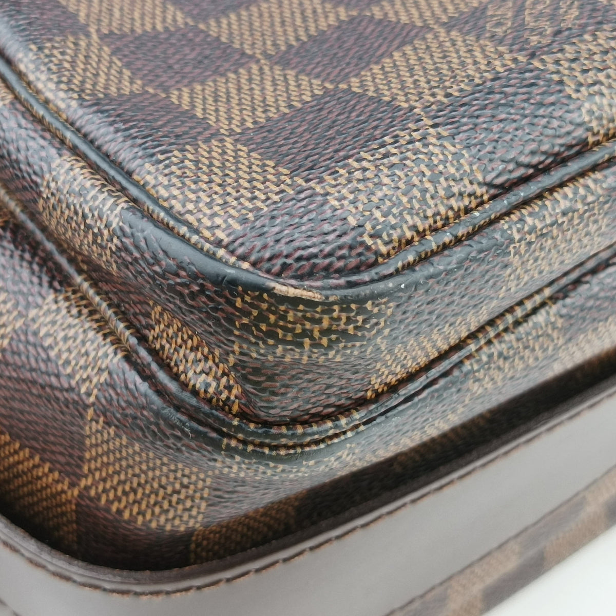 Pre-owned Louis Vuitton NAVIGLIO EBENE Damier Canvas N45255 shoulderbag | stylenewstar