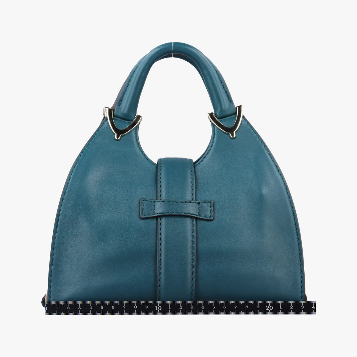 Pre-owned Gucci Stirrup Green Leather 277515 shoulderbag | stylenewstar