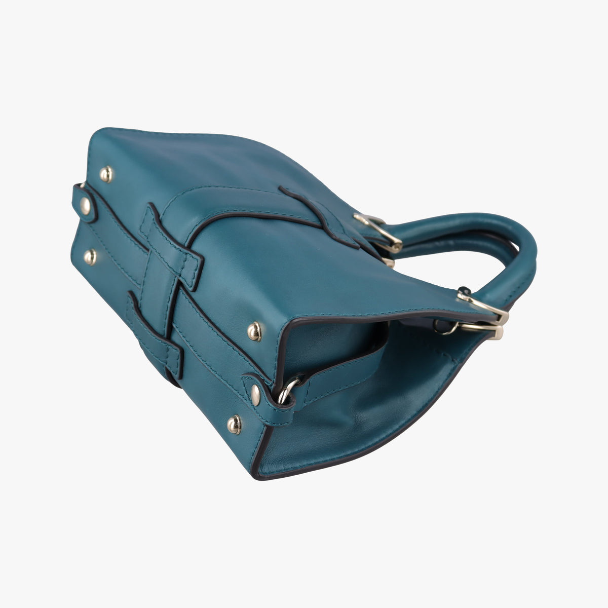 Pre-owned Gucci Stirrup Green Leather 277515 shoulderbag | stylenewstar