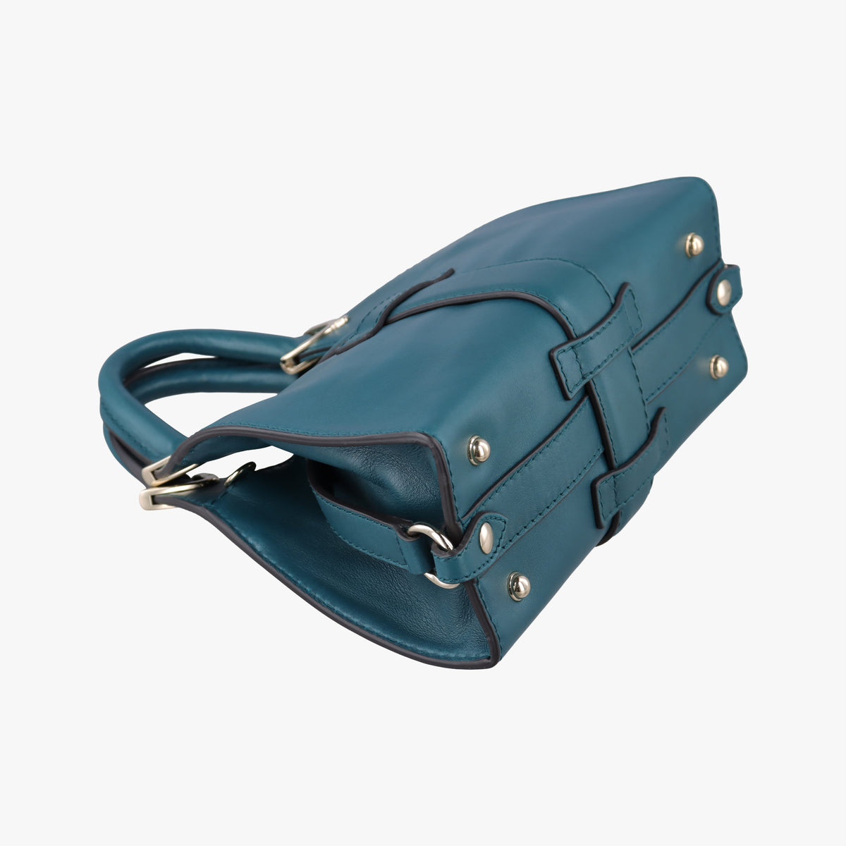Pre-owned Gucci Stirrup Green Leather 277515 shoulderbag | stylenewstar