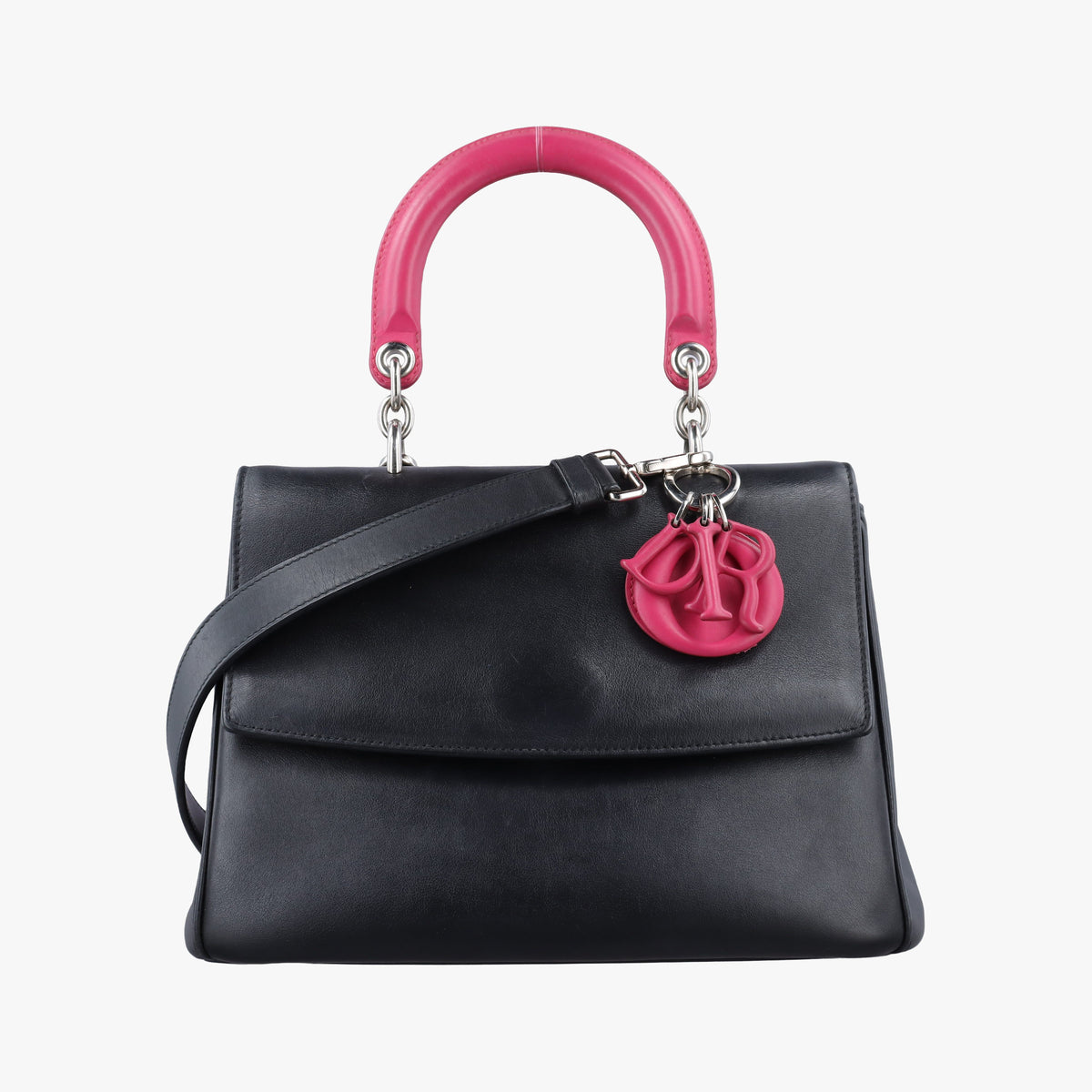Secondhand Christian Dior Be Dior Black Leather  shoulderbag | stylenewstar