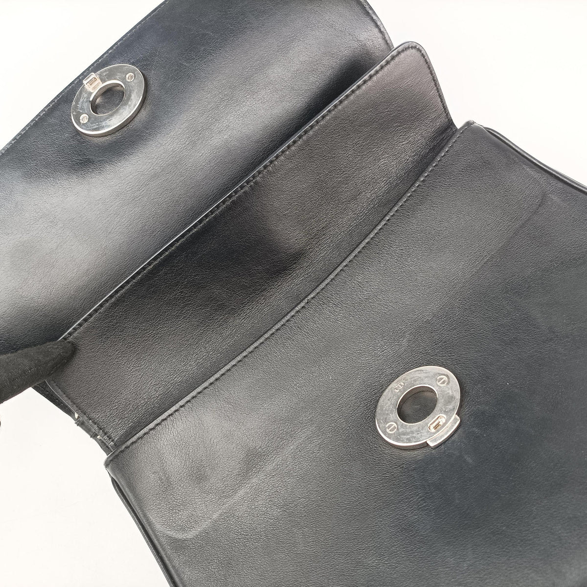 Secondhand Christian Dior Be Dior Black Leather  shoulderbag | stylenewstar