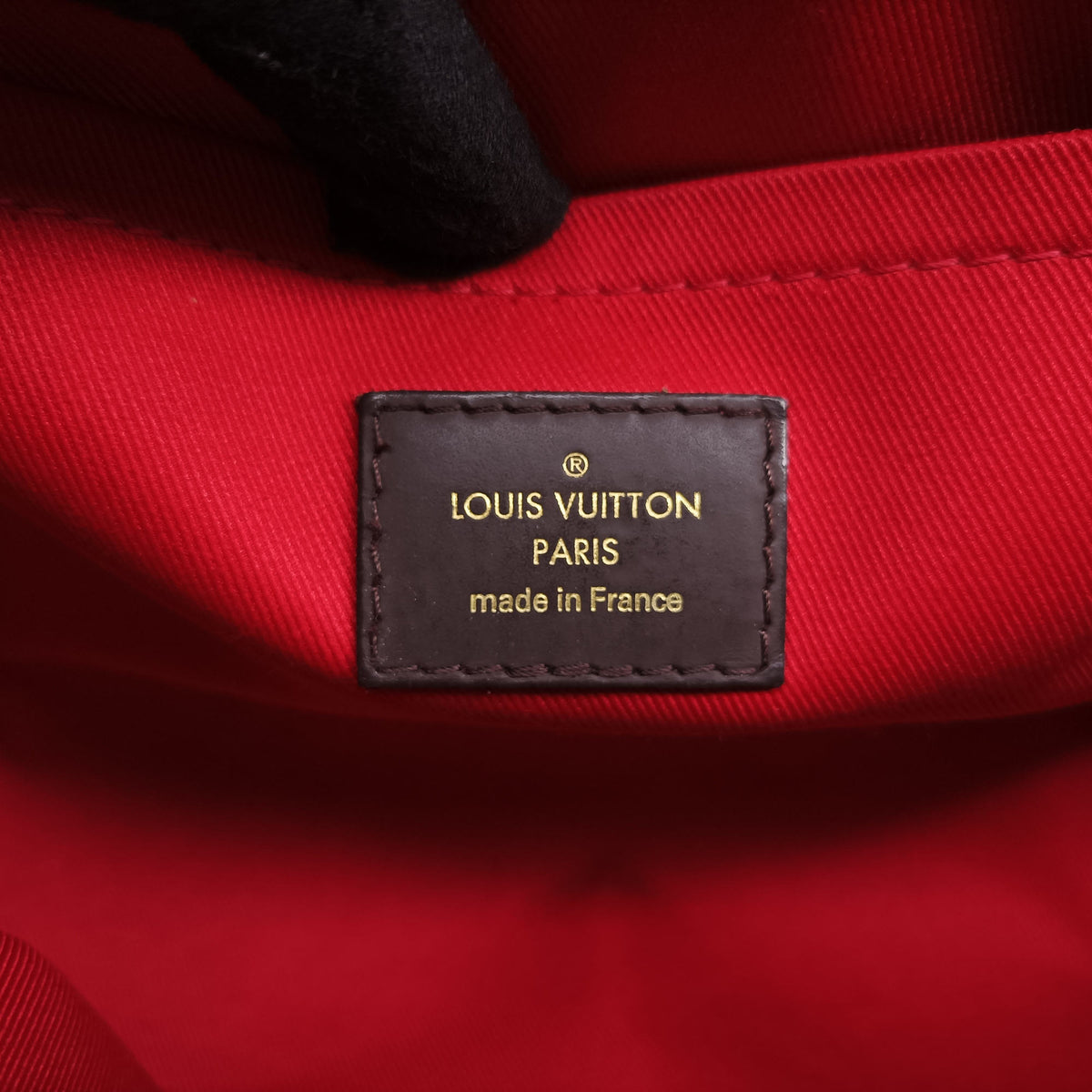Secondhand Louis Vuitton Croisette Ebene Damier Canvas N53000 shoulderbag | stylenewstar